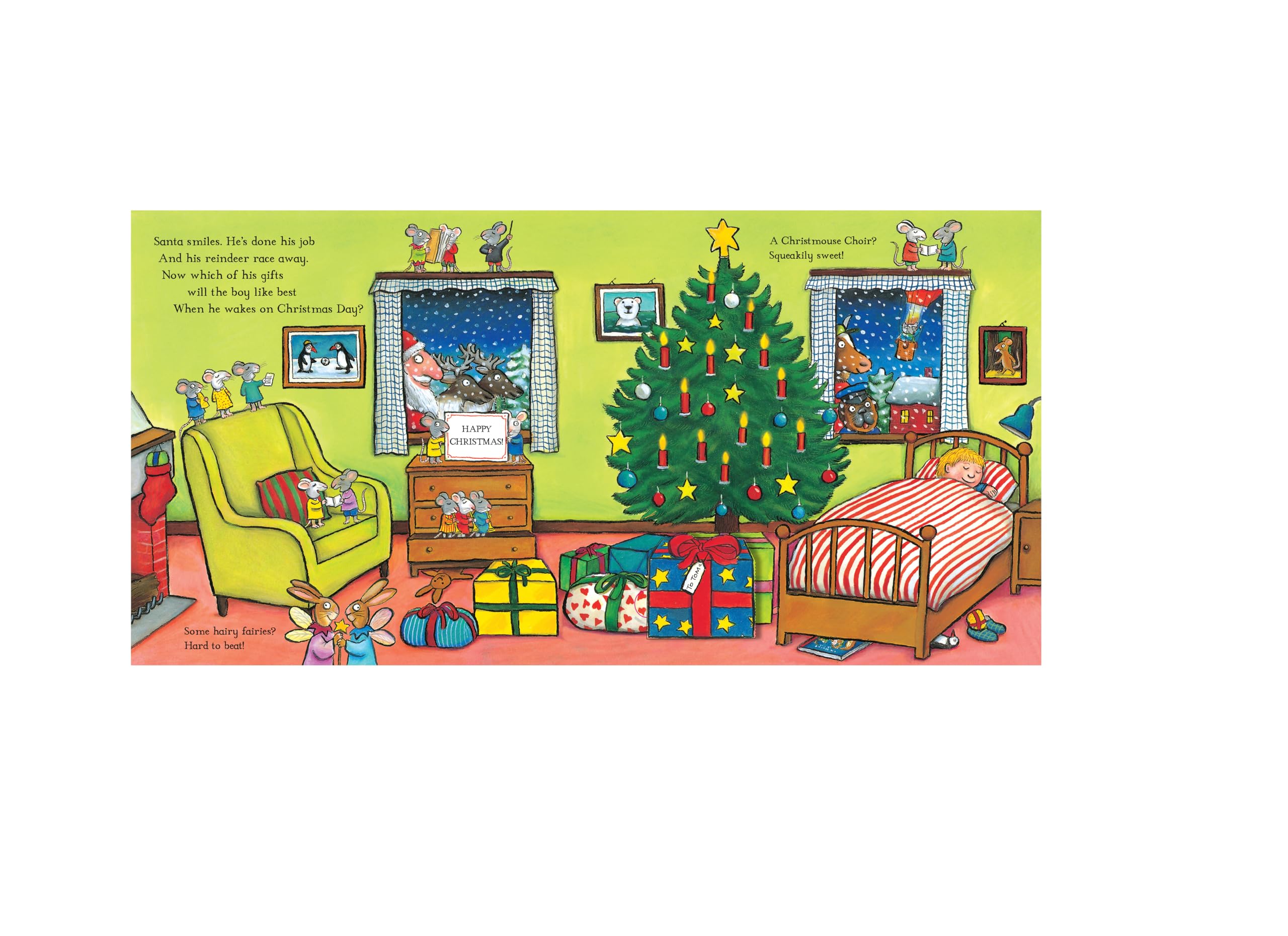 The Christmas Bear: A Fun Festive Lift-the-Flap Storybook for Kids (Tom and Bear Series Book 2) - Perfect for Holiday Reading & Family Storytime