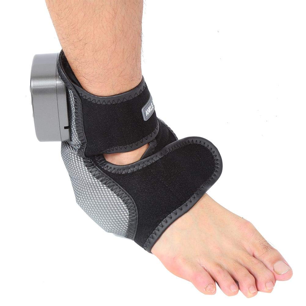ZJchao Electric Foot and Ankle Massager with Shiatsu, Vibration & Heat - 3-Level Intensity for Pain Relief, Heel Comfort - Perfect for Home Relaxation, Office Stress Relief & Post-Workout Recovery
