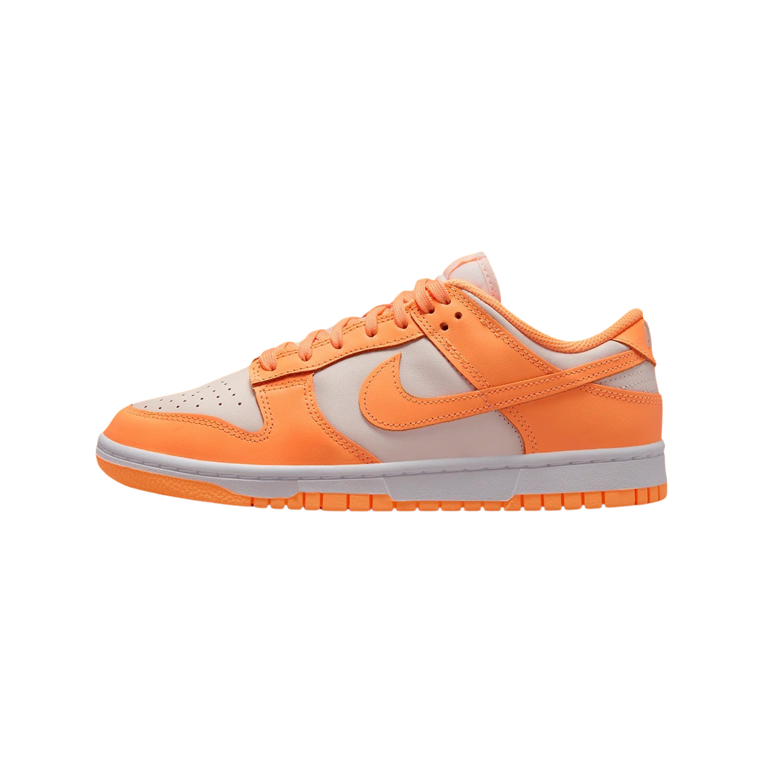 Nike Women's Dunk Low Sneakers - Peach Cream White Retro Basketball Shoes for Women | Casual Wear, Street Style & Gym Fashion