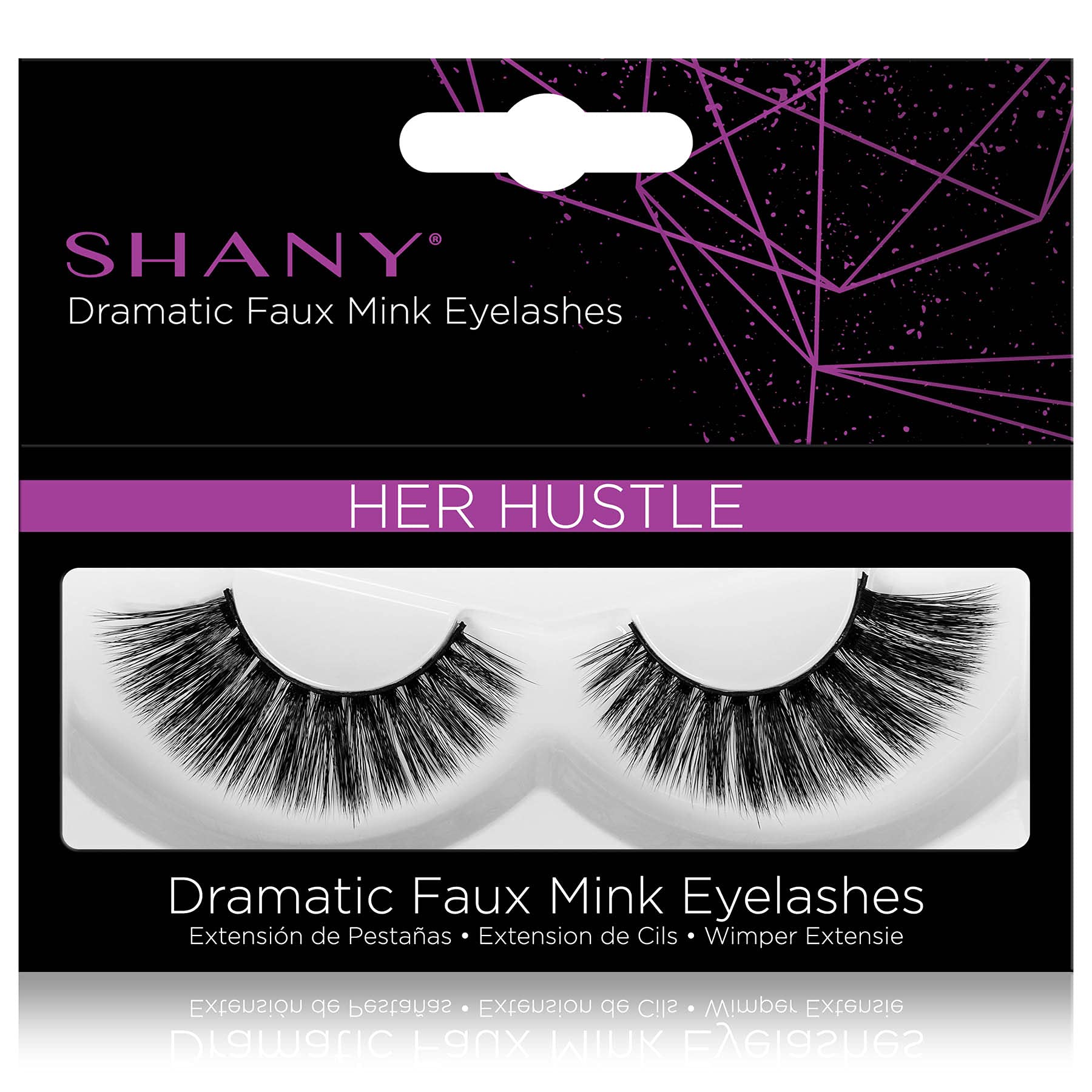 SHANY Classic Faux Mink Eyelashes - 3D Reusable Fluffy & Soft Strip Lashes, Medium Volume, Cruelty-Free & Hypoallergenic - Perfect for Weddings, Parties & Everyday Glam Makeup Looks