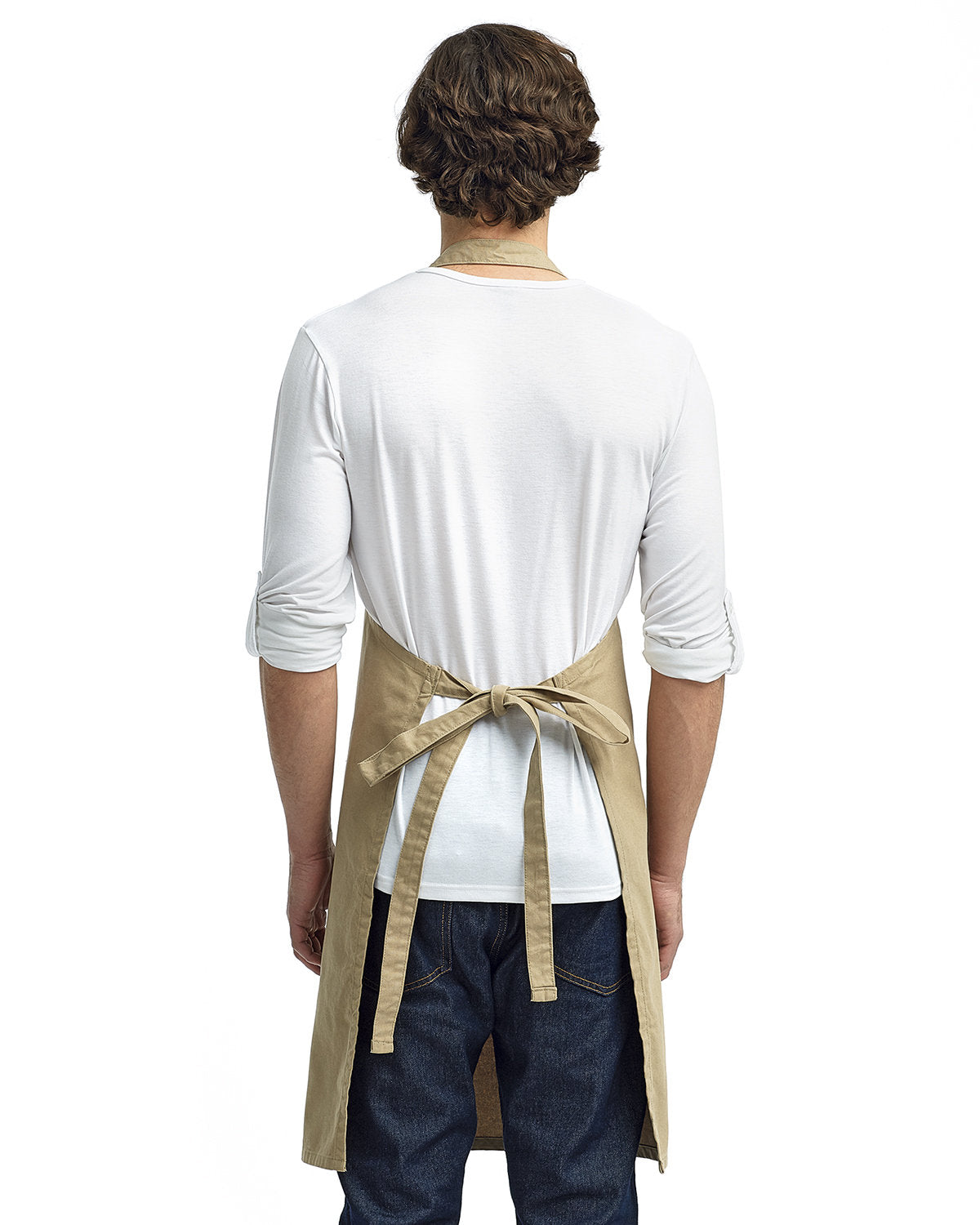 Reprime RP130 Heavy Duty Cotton Canvas Bib Apron for Cooking, Grilling & Painting - Unisex Artisan Workwear for Chefs, BBQ & DIY Projects