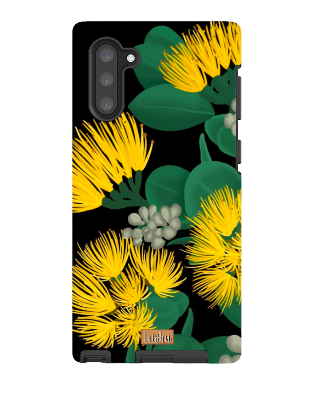 Ōhi'a Lehua Yellow Samsung Note 20 Case - Durable Protective Cover for Everyday Use & Travel