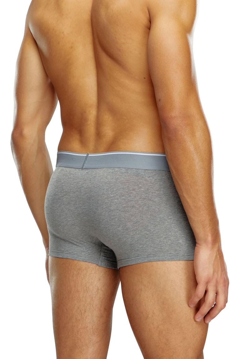 **Diesel UMBX-DAMIEN 3-Pack Men's Boxer Briefs - Soft Cotton Underwear for Comfort & Style - Perfect for Daily Wear, Gym & Travel**