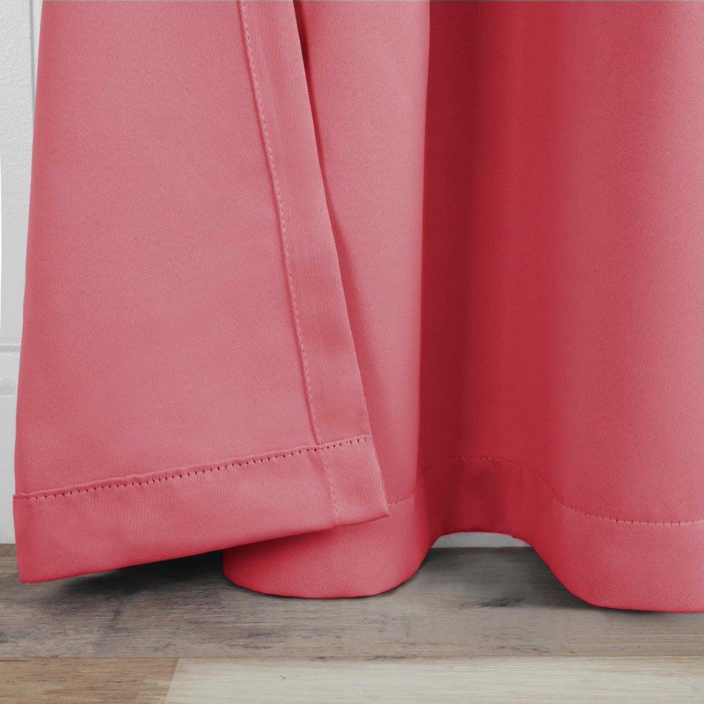 Blackout Curtains with Grommet Top - Solid Classic Modern Window Treatment for Bedroom & Living Room - Noise Reducing & Energy Saving