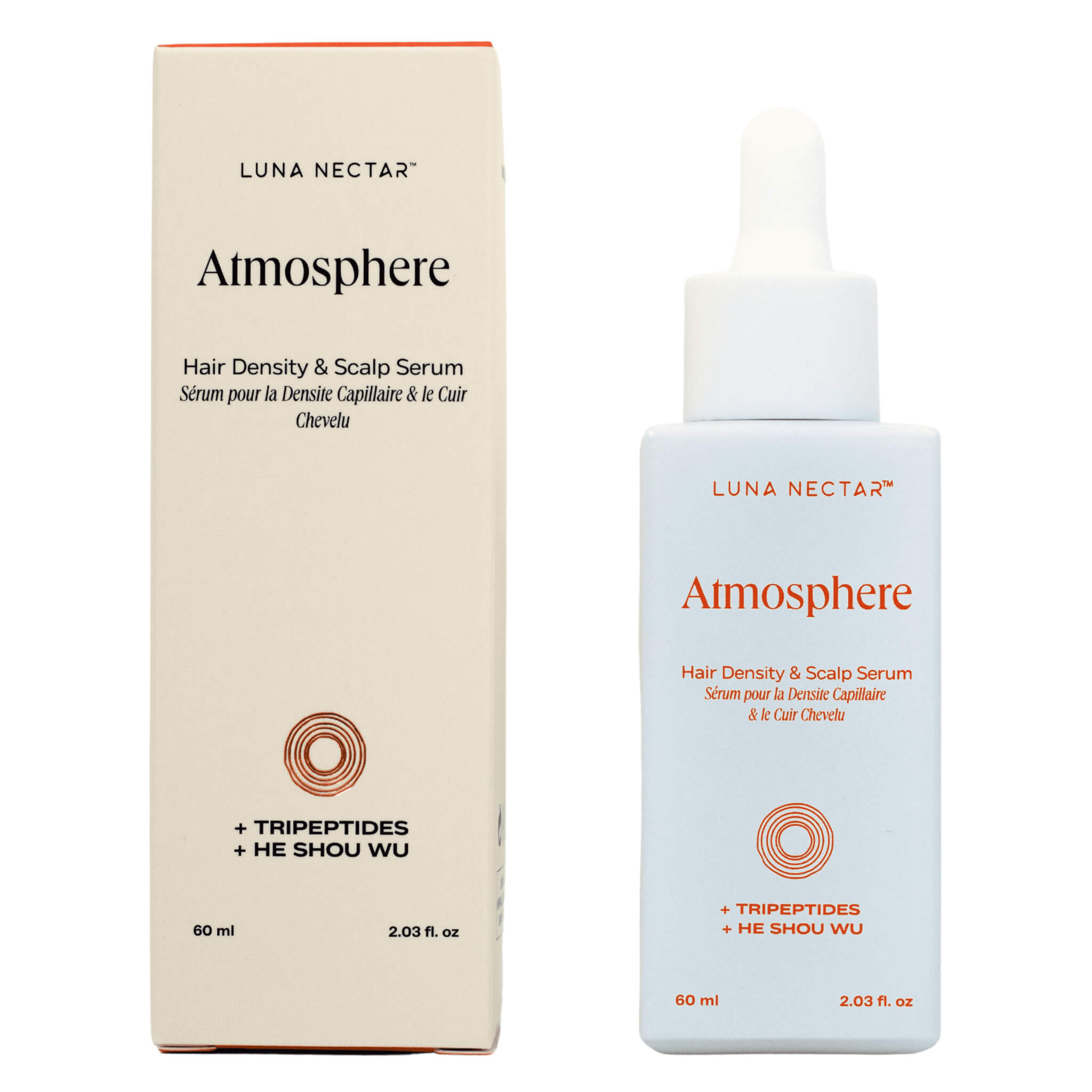 Atmosphere Hair Density & Scalp Serum for Thicker Hair Growth - Natural Hair Loss Treatment & Scalp Care Solution for Men & Women - Perfect for Daily Use at Home or Salon