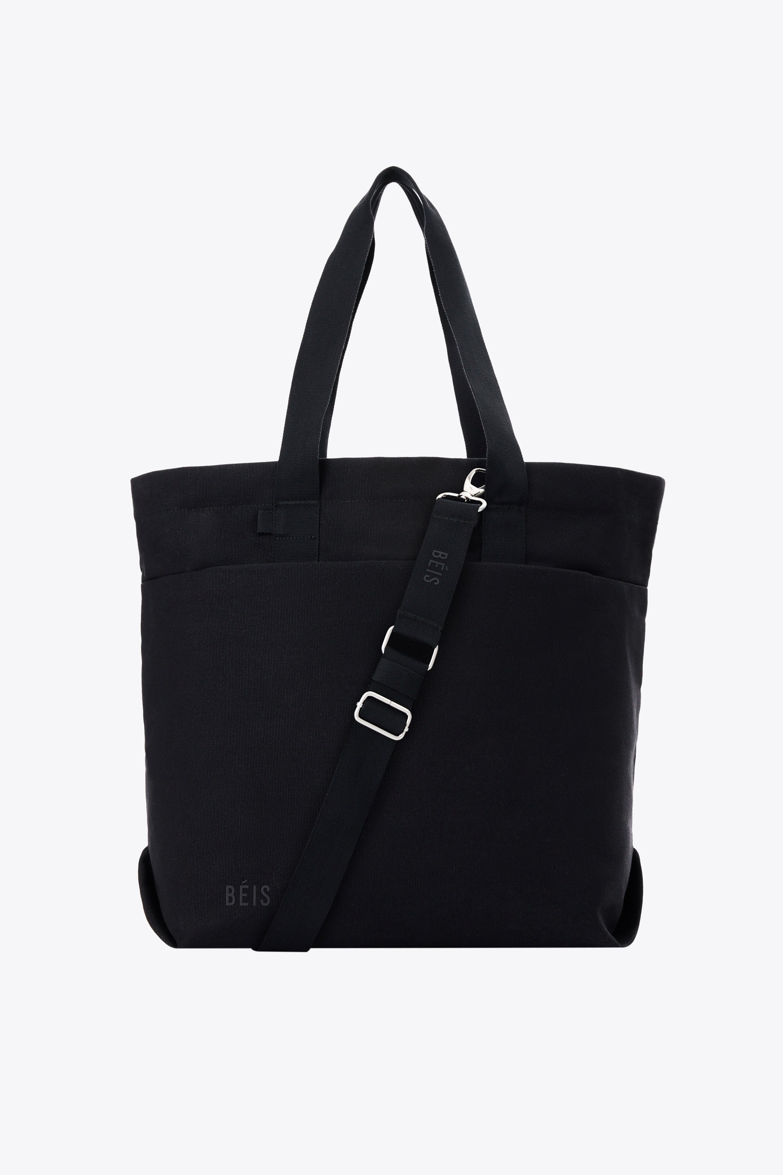 Premium Black Utility Tote Bag - Durable & Stylish Shopping, Beach & Work Tote for Women - Perfect for Groceries, Gym & Daily Essentials