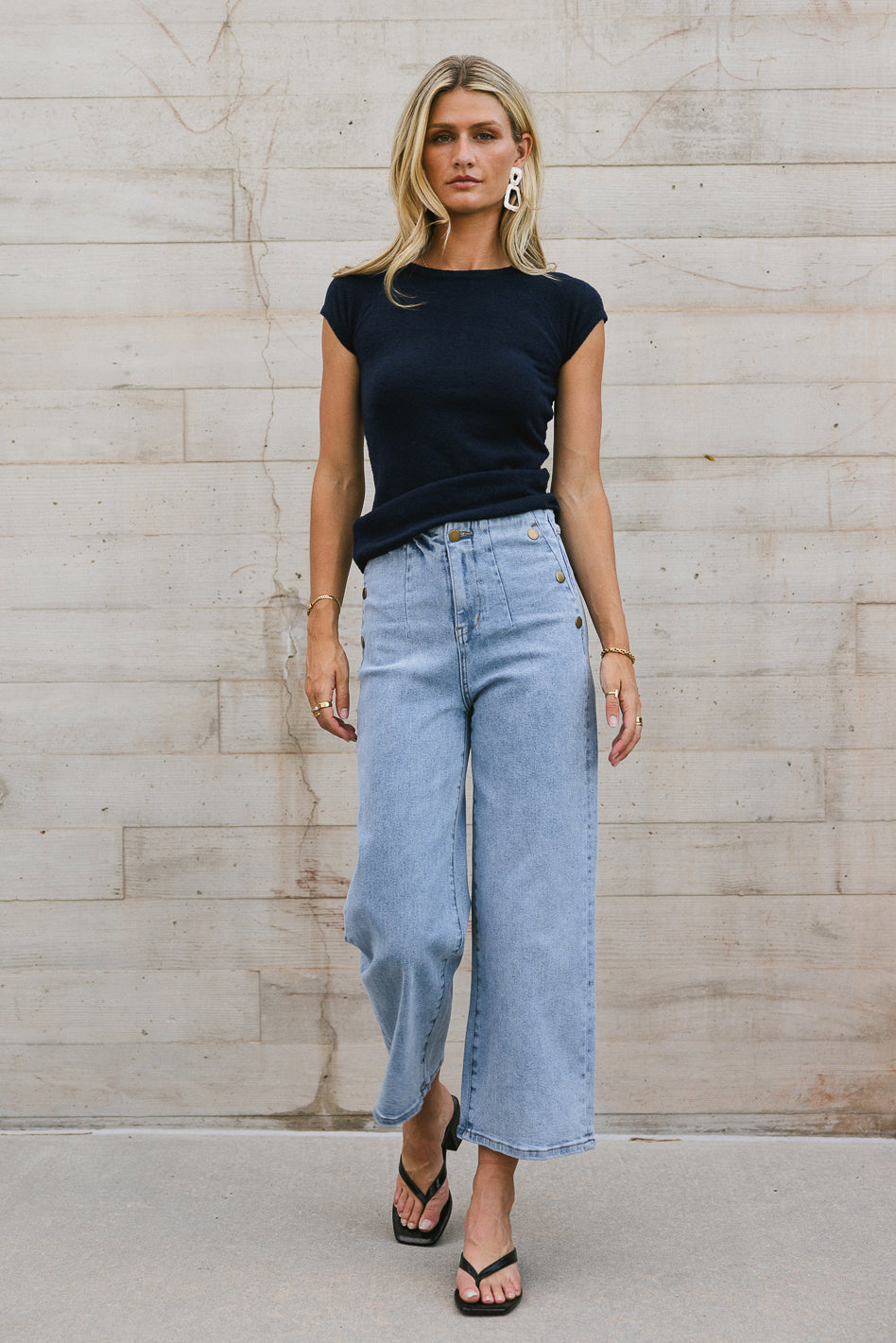 Amiri Wide Leg Light Wash Jeans for Women - High Waisted Distressed Denim Pants | Casual Streetwear, Vintage Style Outfits & Everyday Wear