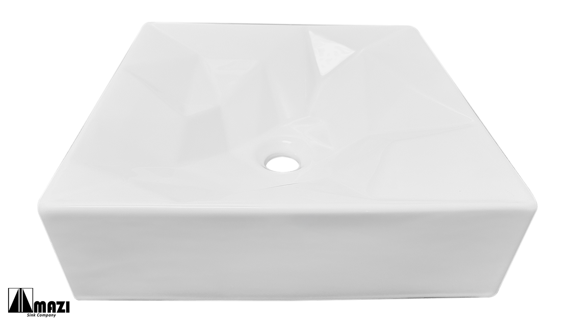 Ceramic Vessel Bathroom Sink A550 - Modern Round Above Counter Basin for Bathroom Vanity, Powder Room & Guest Bath Decor