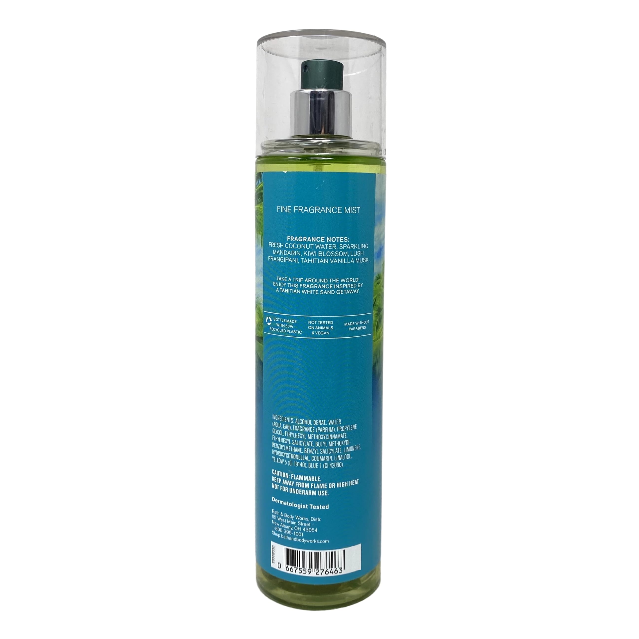 Bath & Body Works Tahiti Island Dream Luxury Gift Set - Body Mist, Cream, Body Wash & Lotion with Sea Breeze Soap | Full Size Tropical Spa Collection for Relaxation & Gifting