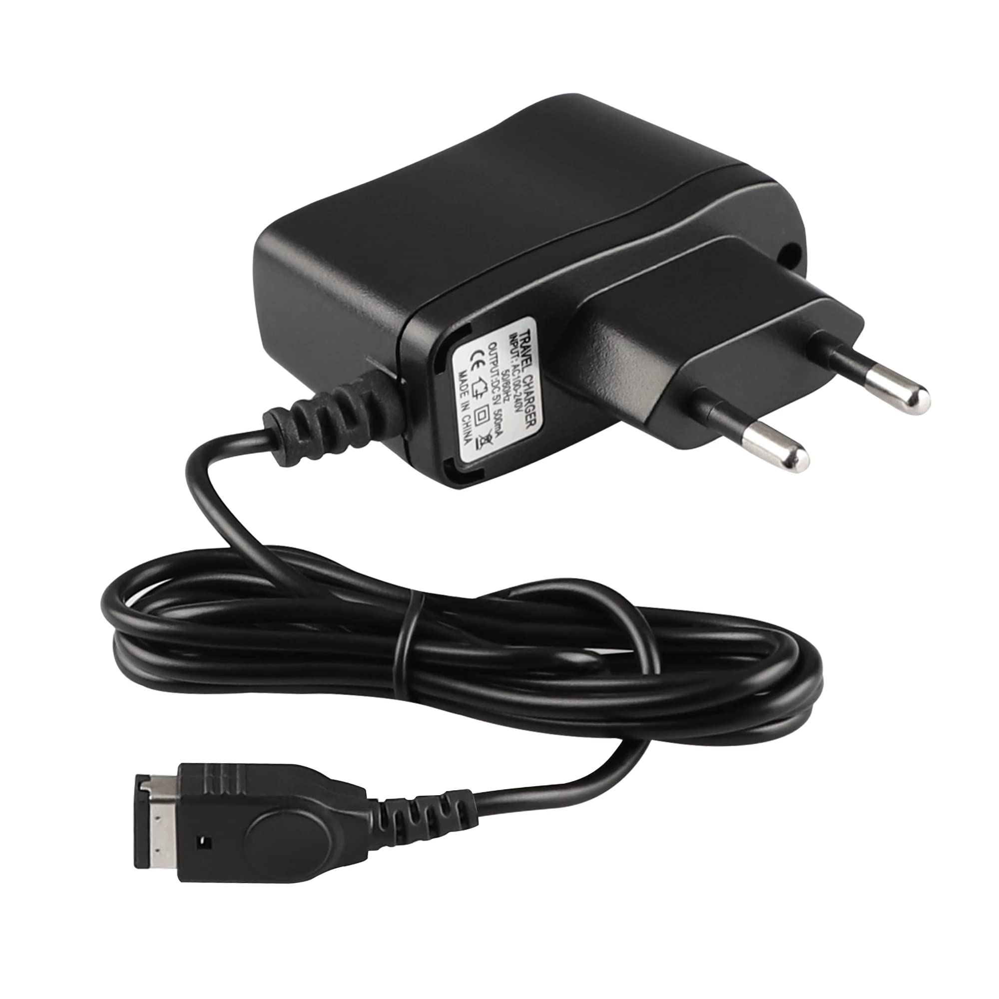 Original Title: CABLEPELADO Power Adapter Compatible with Nintendo | AC Adapter for Nintendo DS & Gameboy Advance SP | 5.2V 450mA | GBA SP   Optimized Title: Nintendo DS & Gameboy Advance SP Power Adapter - 5.2V 450mA AC Charger for GBA SP | Fast Charging & Safe Use | Perfect for Gaming On-The-Go & Travel
