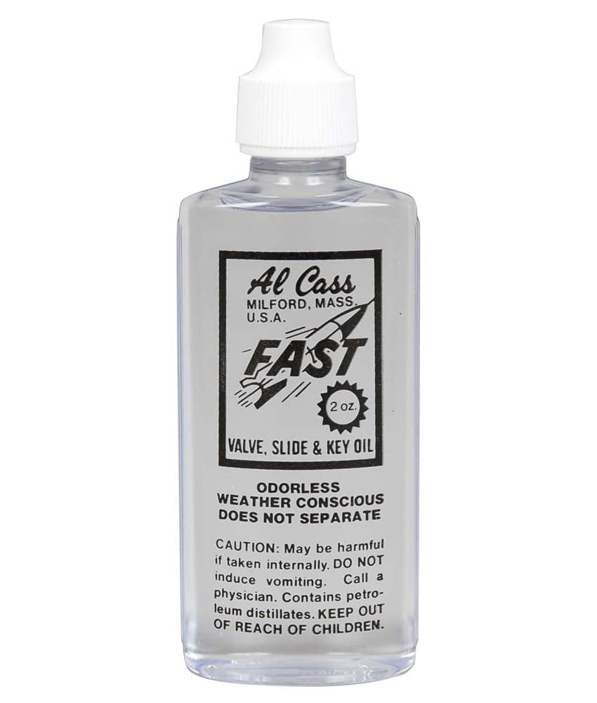 Premium Al Cass Valve Oil 2.0 oz - Professional Brass Instrument Lubricant for Trumpets, Trombones & French Horns - Smooth Valve Action & Long-Lasting Protection for Musicians & Performers