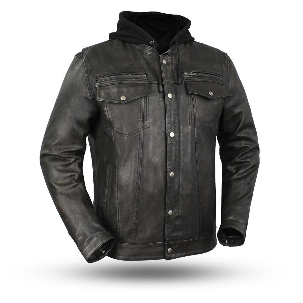 Men's Vendetta Hooded Jacket - Lightweight Waterproof Windbreaker for Outdoor Activities | Hiking, Camping & Everyday Wear