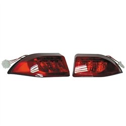 Club Car Precedent Golf Cart OEM Taillight Kit - Replacement Tail Lights for Golf Carts - Perfect for Night Driving and Course Safety