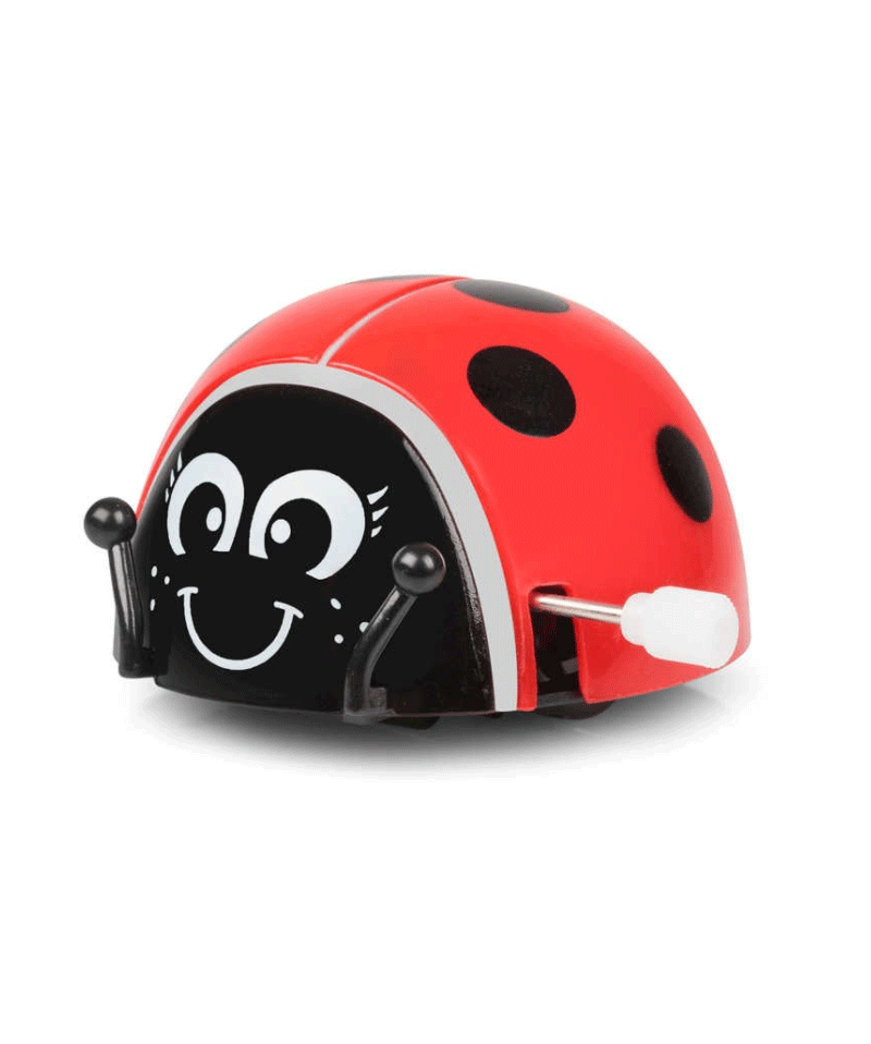 Wind Up Flipping Ladybug Toy - Fun Mechanical Insect Toy for Kids - Perfect for Birthday Gifts, Classroom Rewards & STEM Learning Activities