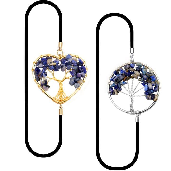 2-pack Gold-silver-circle Blue