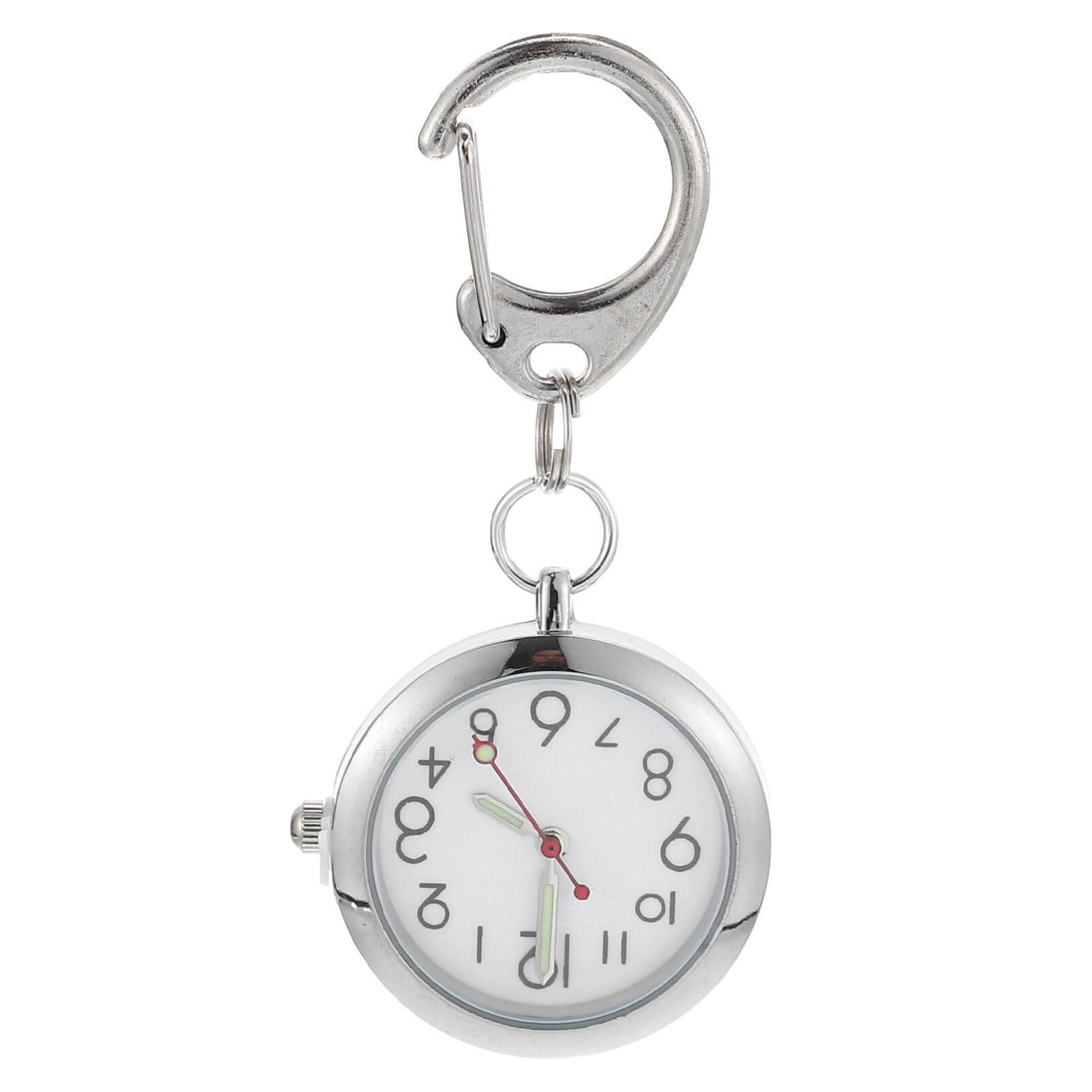 Totority Nurse Watch with Retractable Clip - Digital Pocket Watch with Night Glow for Nurses & Medical Professionals | Ideal for Hospital Shifts, Patient Care & Clinical Use