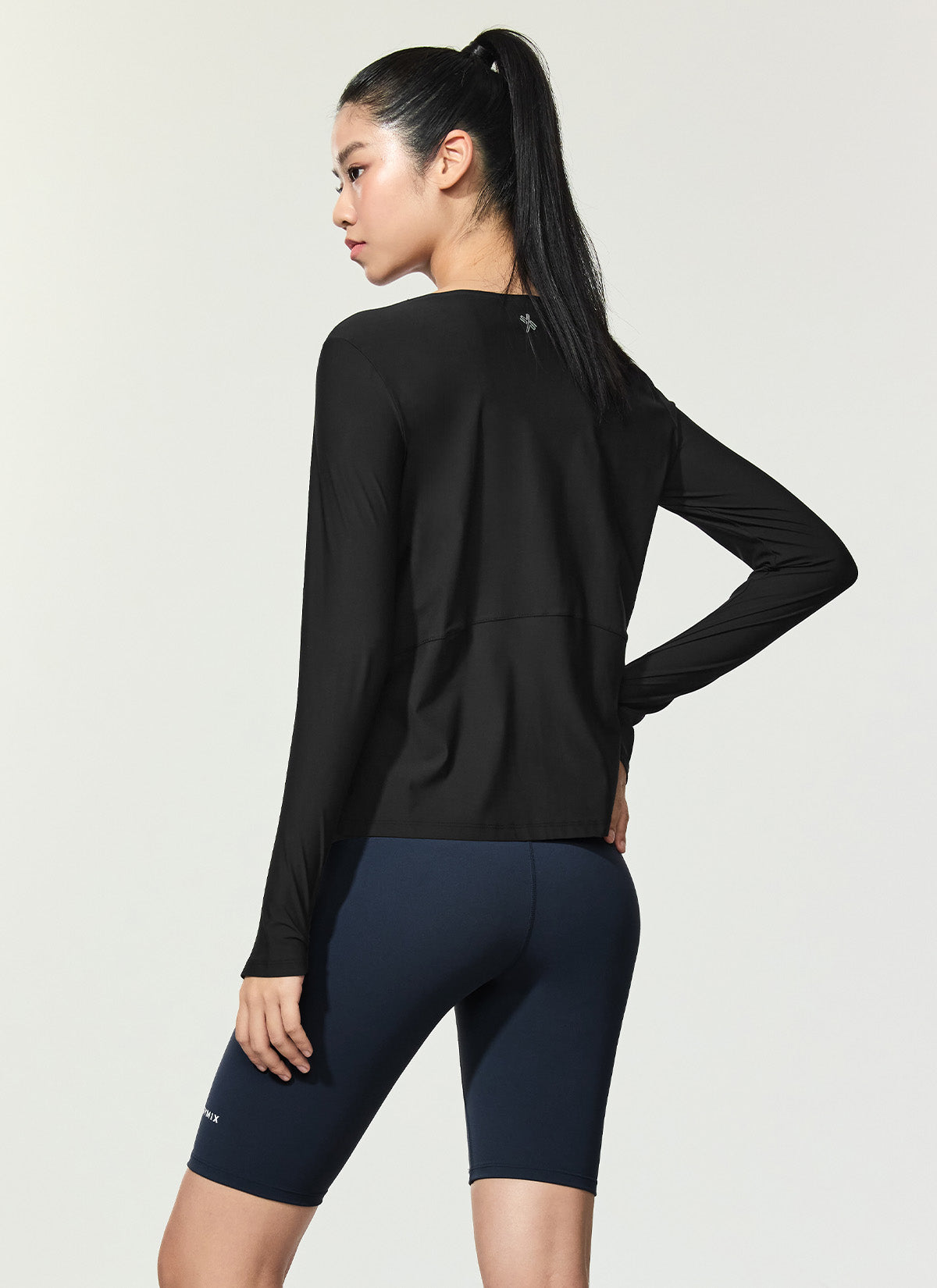 Cooling Tricot Boat Neck Long Sleeve T-Shirt for Women - Breathable Summer Top for Yoga, Running & Casual Wear