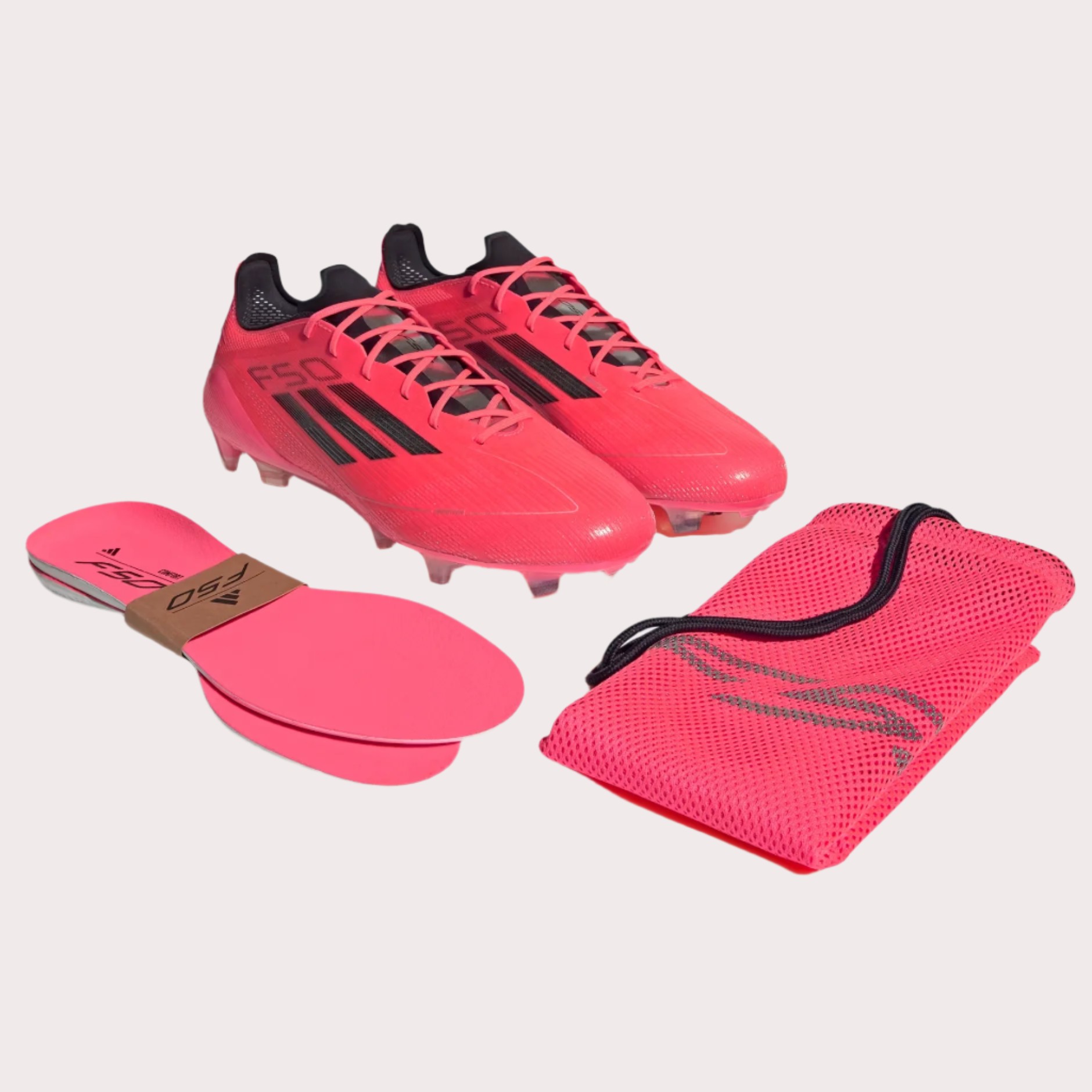 adidas F50 Elite FG Soccer Cleats - Lightweight Football Shoes for Men - Perfect for Turf & Firm Ground - Ideal for Matches, Training & Competitive Play