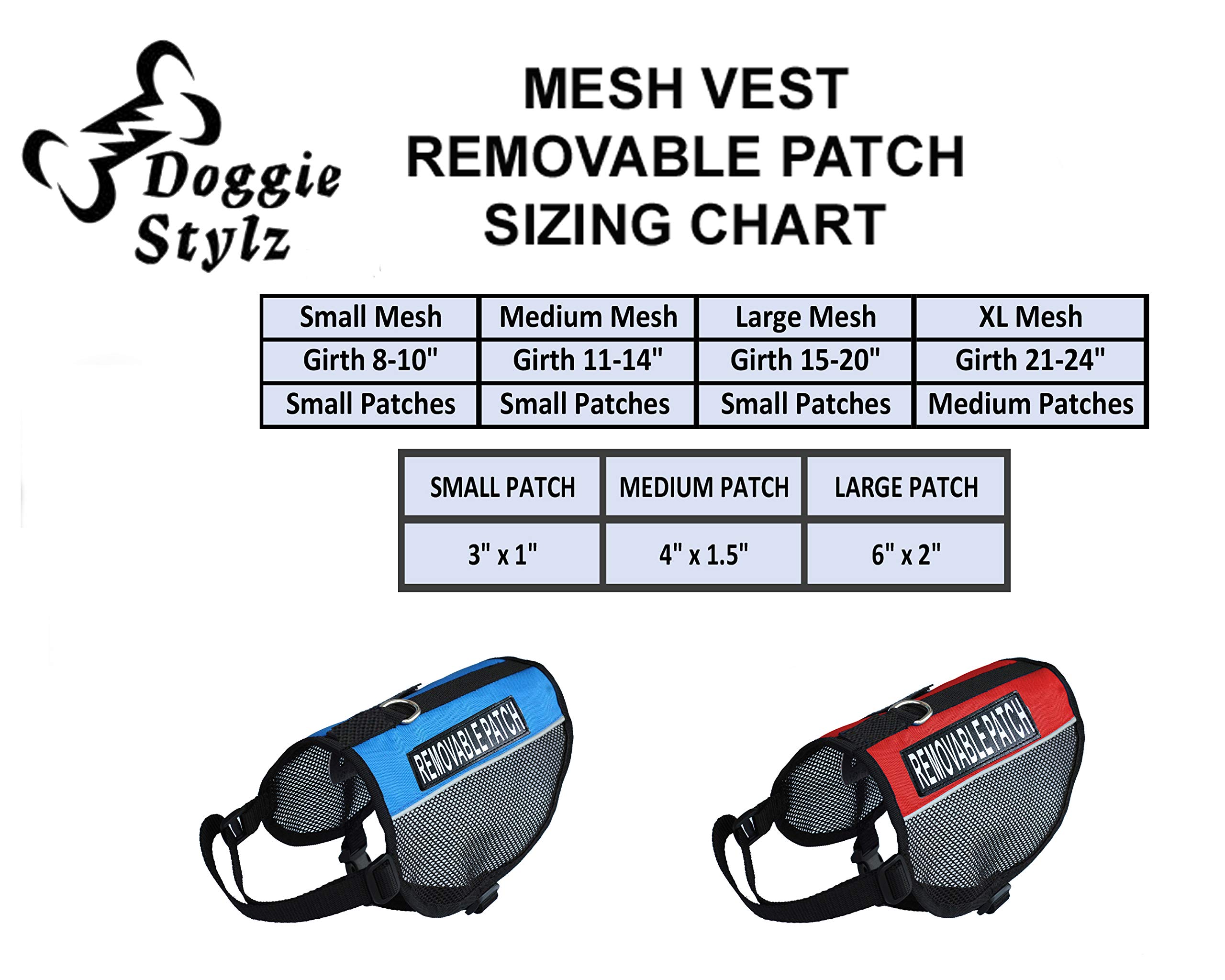 **Therapy Dog Mesh Vest Harness - Breathable Nylon Dog Vest for Small & Medium Dogs (21-24
