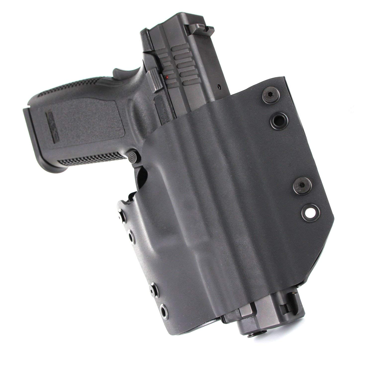 R&R Holsters: Black OWB Kydex Holster for Concealed Carry - Outside The Waistband Gun Holster for Pistols & Revolvers - Perfect for Range Training, Hunting & Everyday Carry