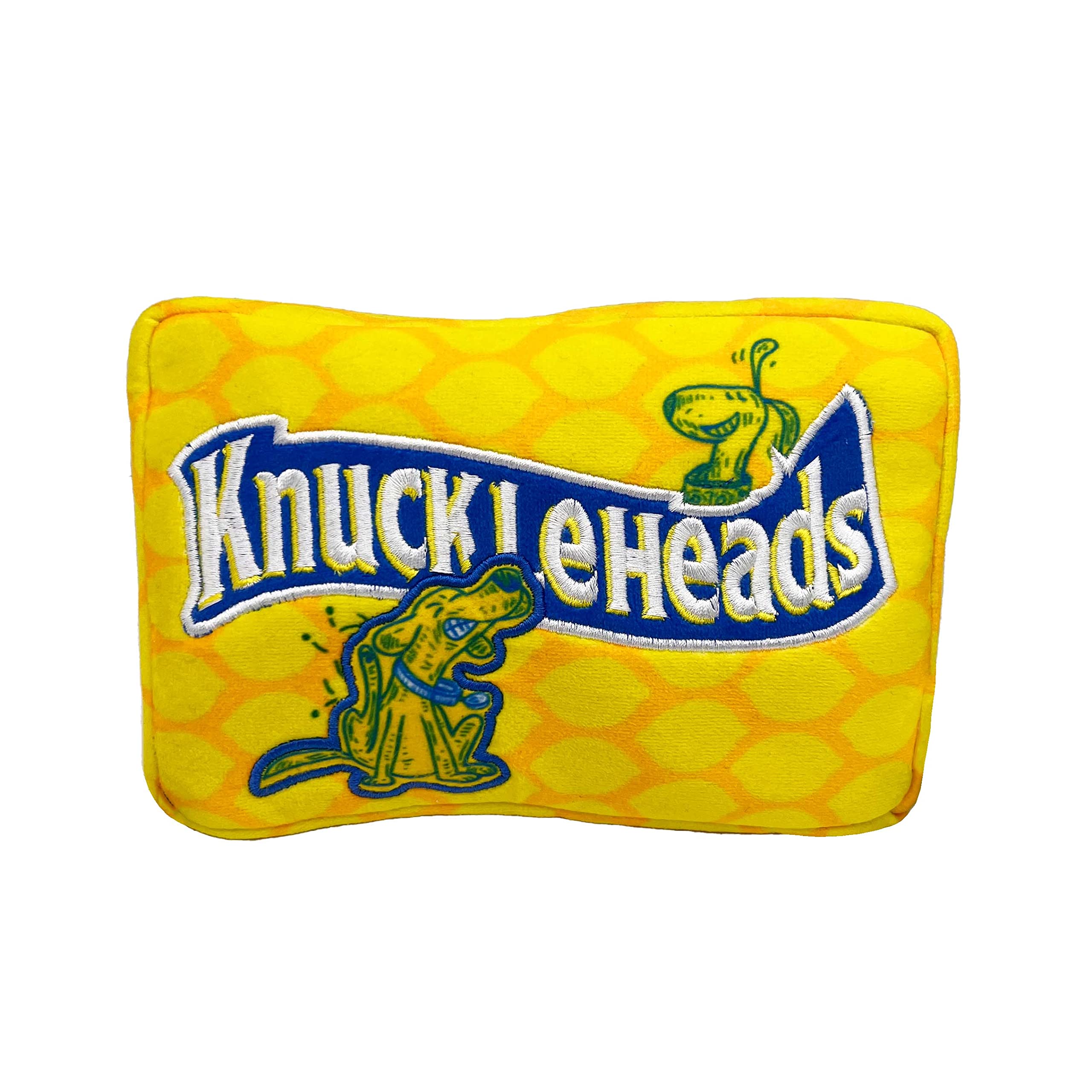 Huxley & Kent Knuckleheads Large Halloween Candy Squeaky Dog Toy - Funny, Durable & Safe Chew Toy with Squeaker for Medium to Big Dogs - Perfect Gift for Playtime, Training & Holiday Fun