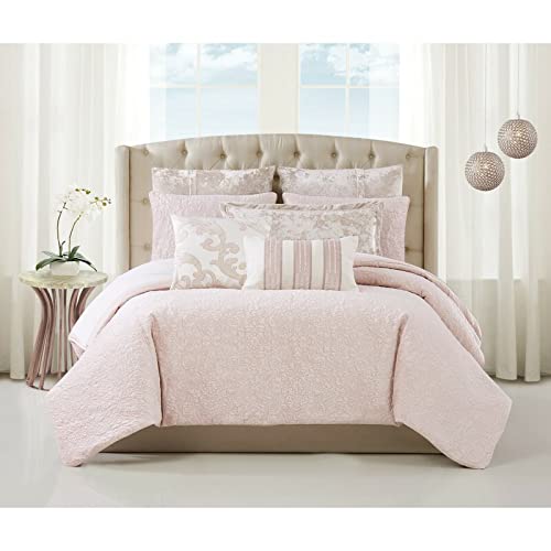 Charisma Melange Comforter Set King Size - Soft & Luxurious Bedding Collection for Master Bedroom - Perfect for Cozy Nights & Hotel-Style Comfort