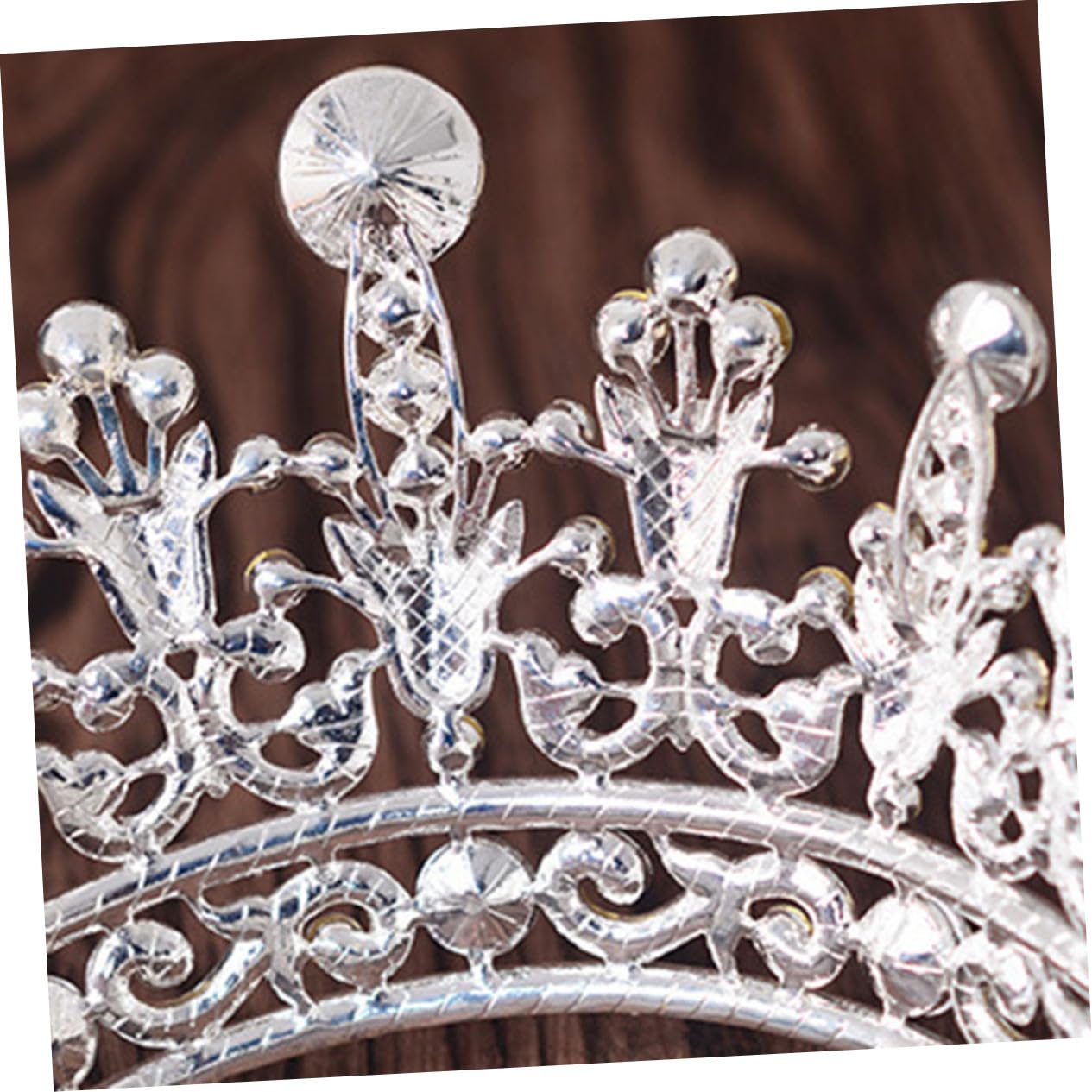 Elegant Rhinestone Bridal Tiara Headpiece - Wedding Bride Crown Headwear for Women | Perfect for Weddings, Prom, Pageants, and Special Occasions
