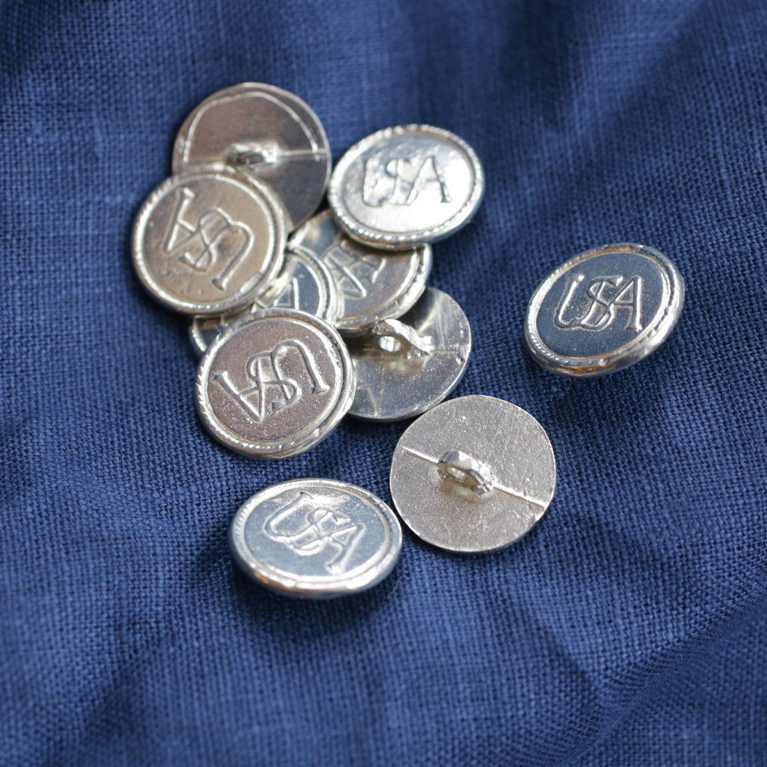 10 Pack Large Buttons for Sewing & Crafts - USA Made - Perfect for DIY Projects, Clothing, and Home Decor