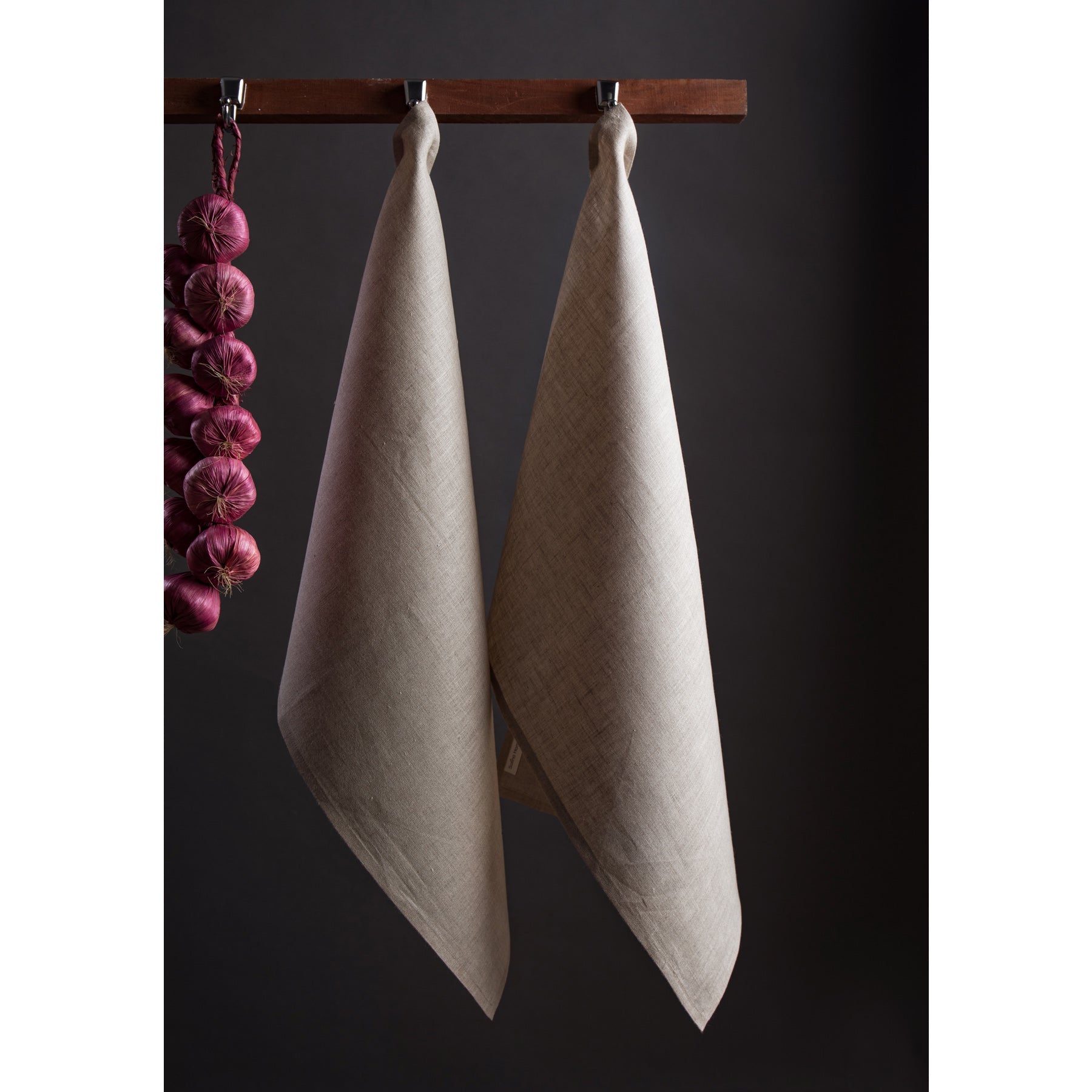 Premium Absorbent Fete Kitchen Towels - Set of 2, Soft & Durable Dish Cloths for Drying Dishes, Cleaning Countertops & Kitchen Decor - Ideal for Home, Restaurant & Gift Giving