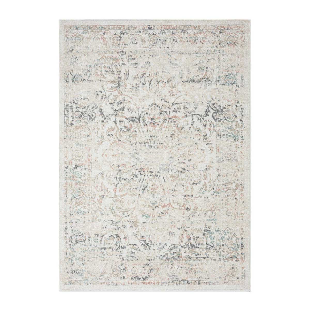 Elouise Traditional Floral Rug - Vintage Inspired Area Rug for Living Room, Bedroom & Dining Room - Non-Slip Soft Comfortable Home Decor Carpet