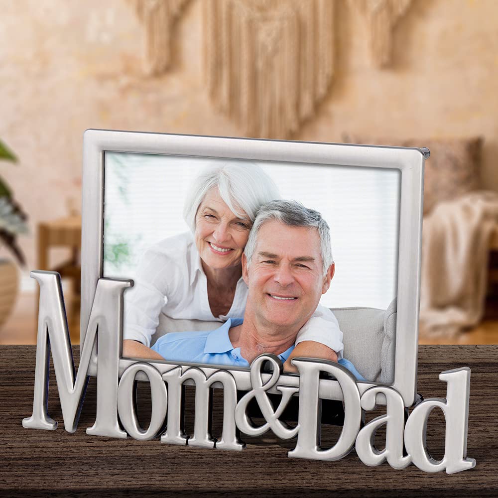 LASODY Elegant Picture Frame for Mom and Dad - Perfect Mother's Day Gift, Father's Day Gift, Birthday Gift - Ideal for Home Decor, Office Desk & Family Photo Display