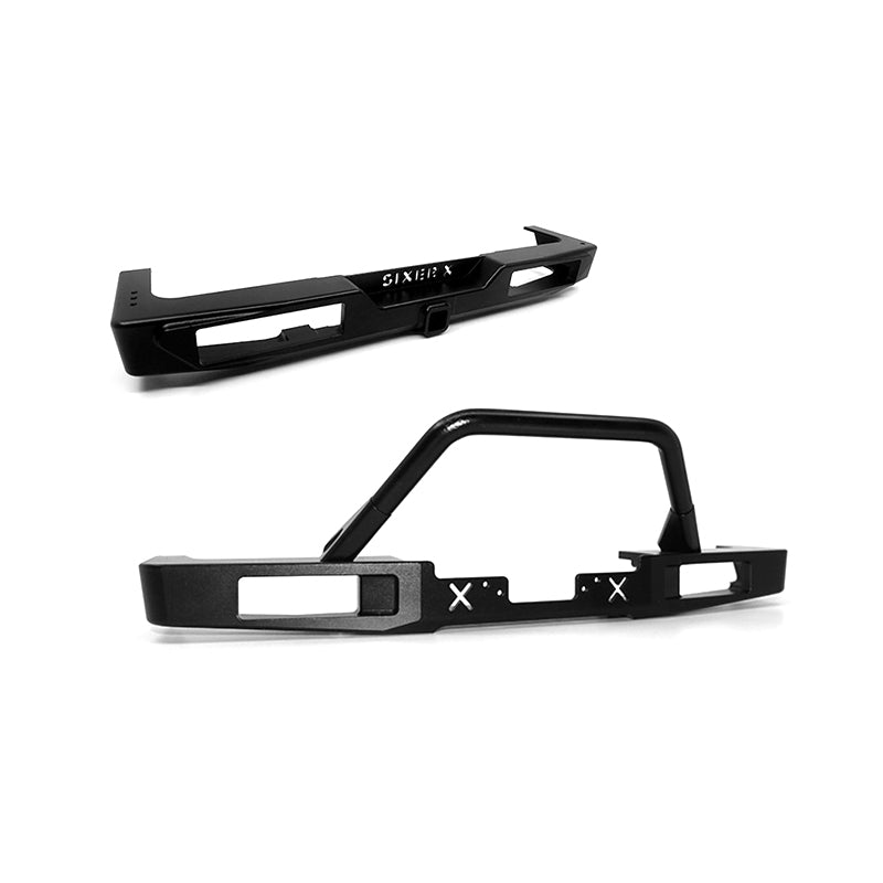 1/6 Scale CAPO SIXER1 RC Crawler Car - High Performance Racing Front & Rear Bumper, Adjustable Air Suspension, Multi-Function Roof Rack & Precision Steering Servo Arm - Perfect for Off-Road Adventures & RC Car Racing Enthusiasts