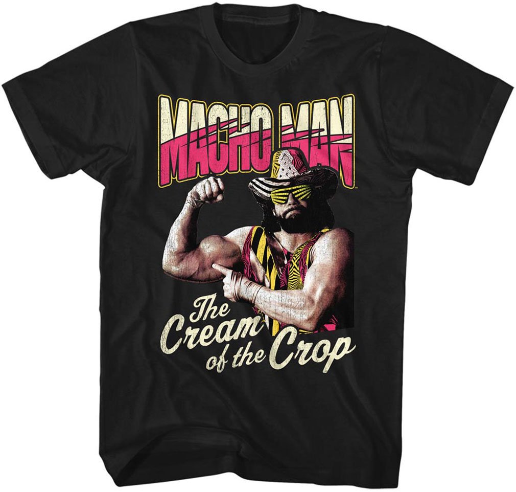 Macho Man - Premium Cotton Men's T-Shirt | Soft & Comfortable Crewneck Tee | Perfect for Gym, Casual Wear & Everyday Outfits