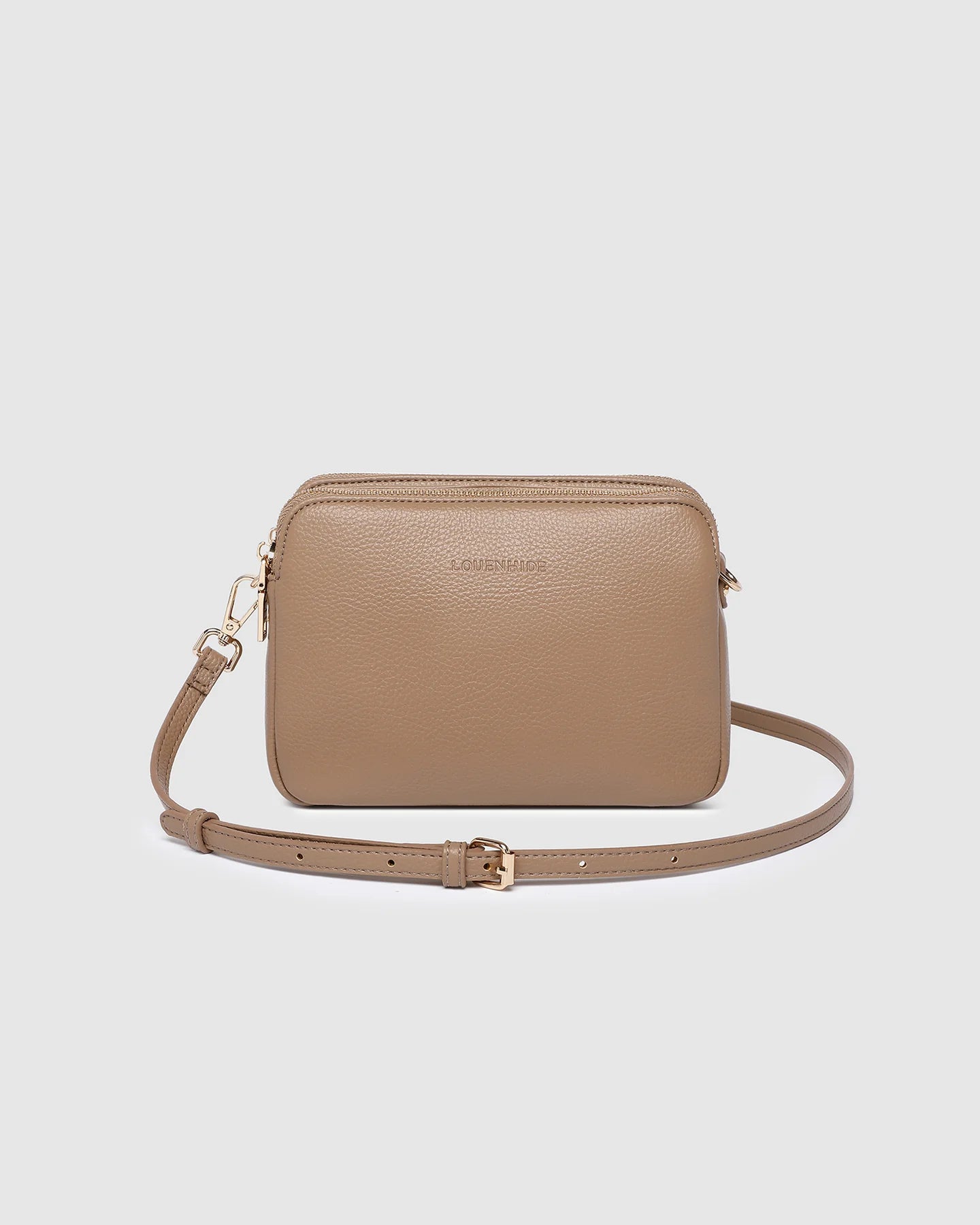 Louenhide Elle Crossbody Bag in Coffee - Stylish & Compact Purse for Women, Perfect for Work, Travel & Everyday Use