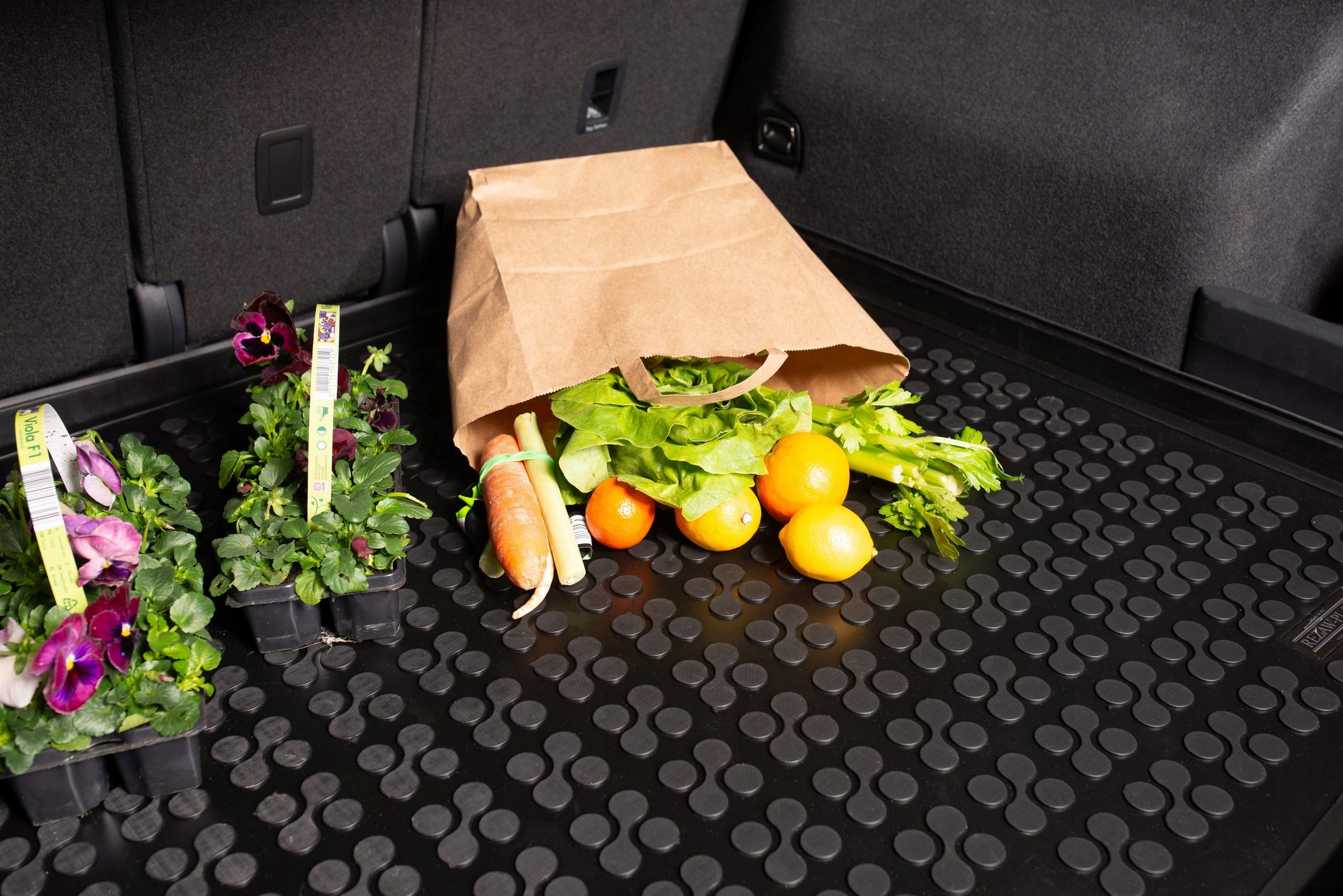 Custom Fit All-Weather Car Floor Mats for 2015-2019 Mercedes Benz GLE (W166) - Front & Rear Seat Liners + Cargo Mat - Black - Perfect for Daily Commute, Road Trips & Winter Protection