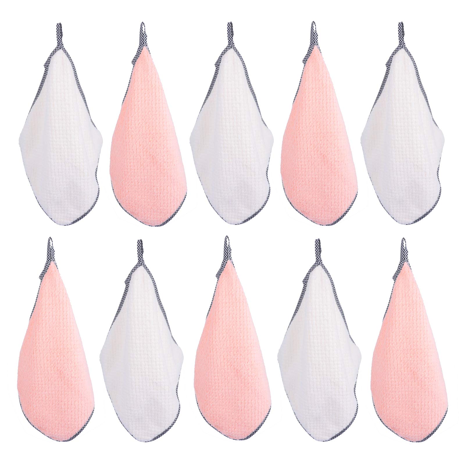 DOITOOL 10-Pack Dish Cleaning Pads - Kitchen Scrub Towels for Washing Dishes & Household Cleaning