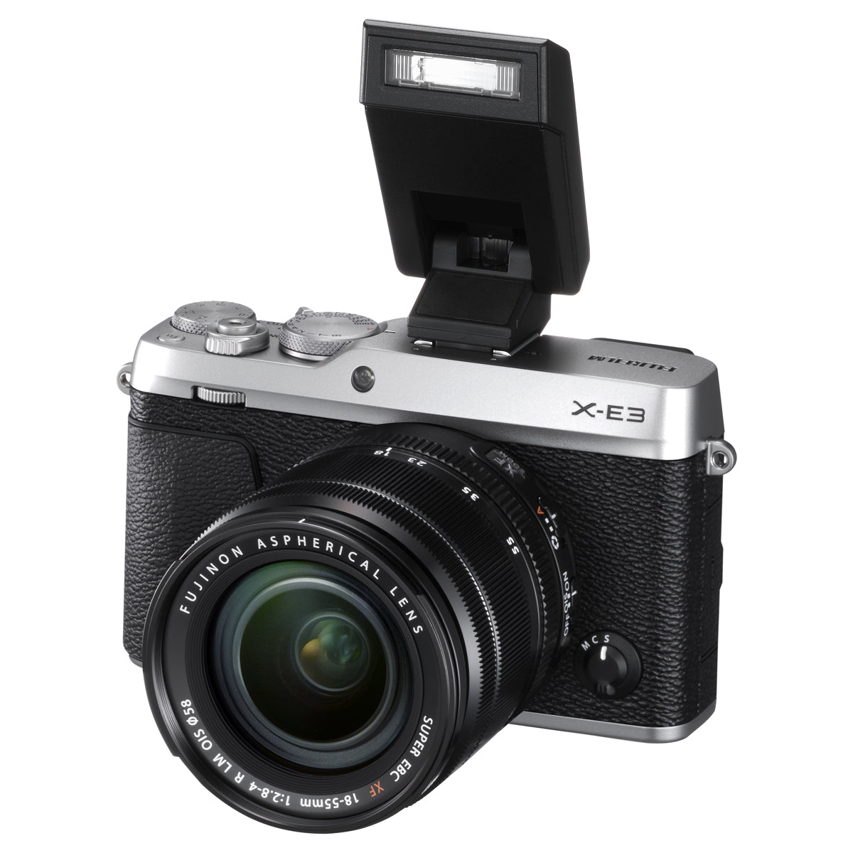Fujifilm X-E3 Mirrorless Digital Camera with XF 18-55mm Lens Kit (Silver) - Perfect for Travel Photography, Street Shooting & Vlogging