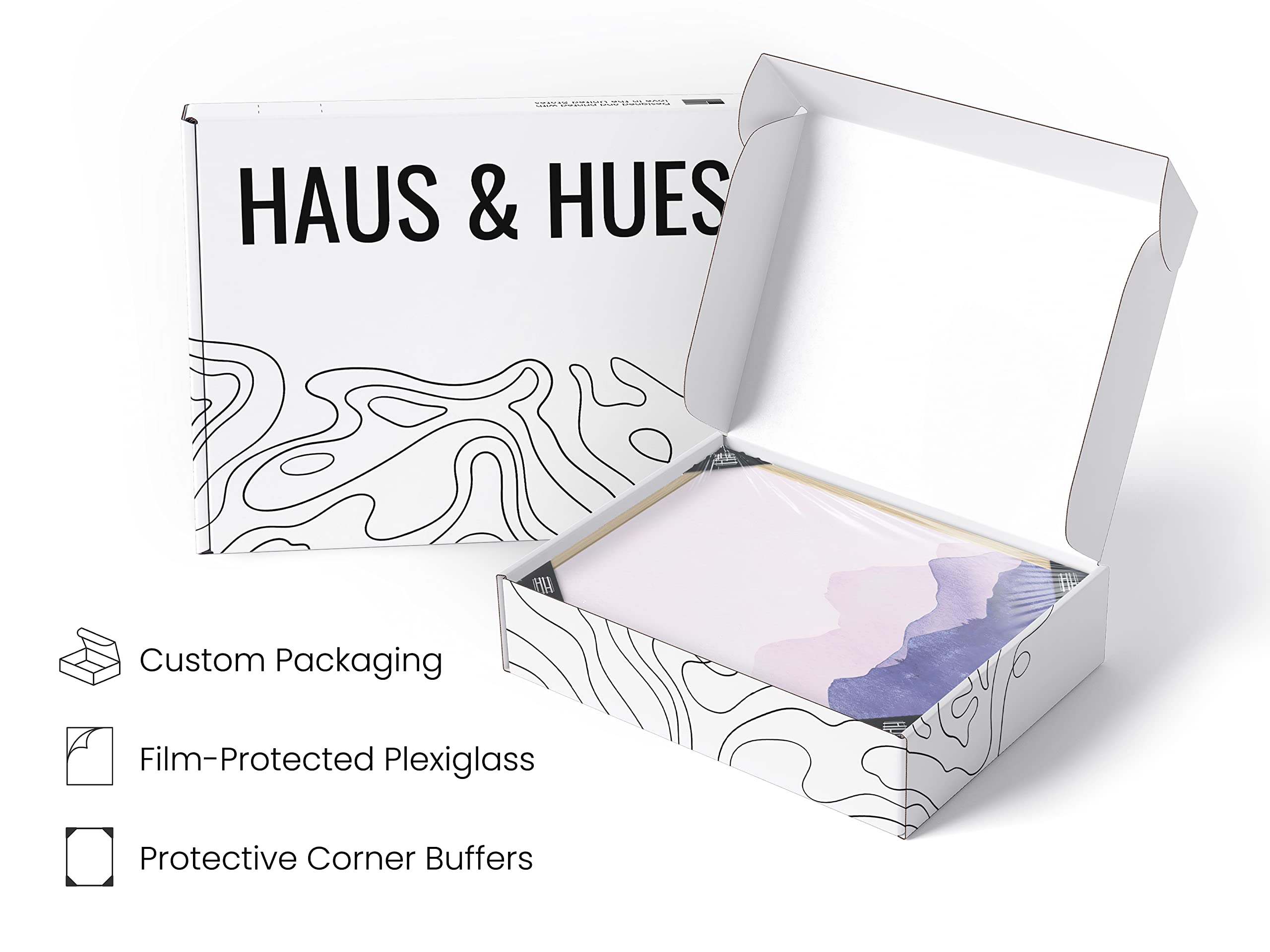 HAUS AND HUES Forest Wall Art Set of 3 - 16