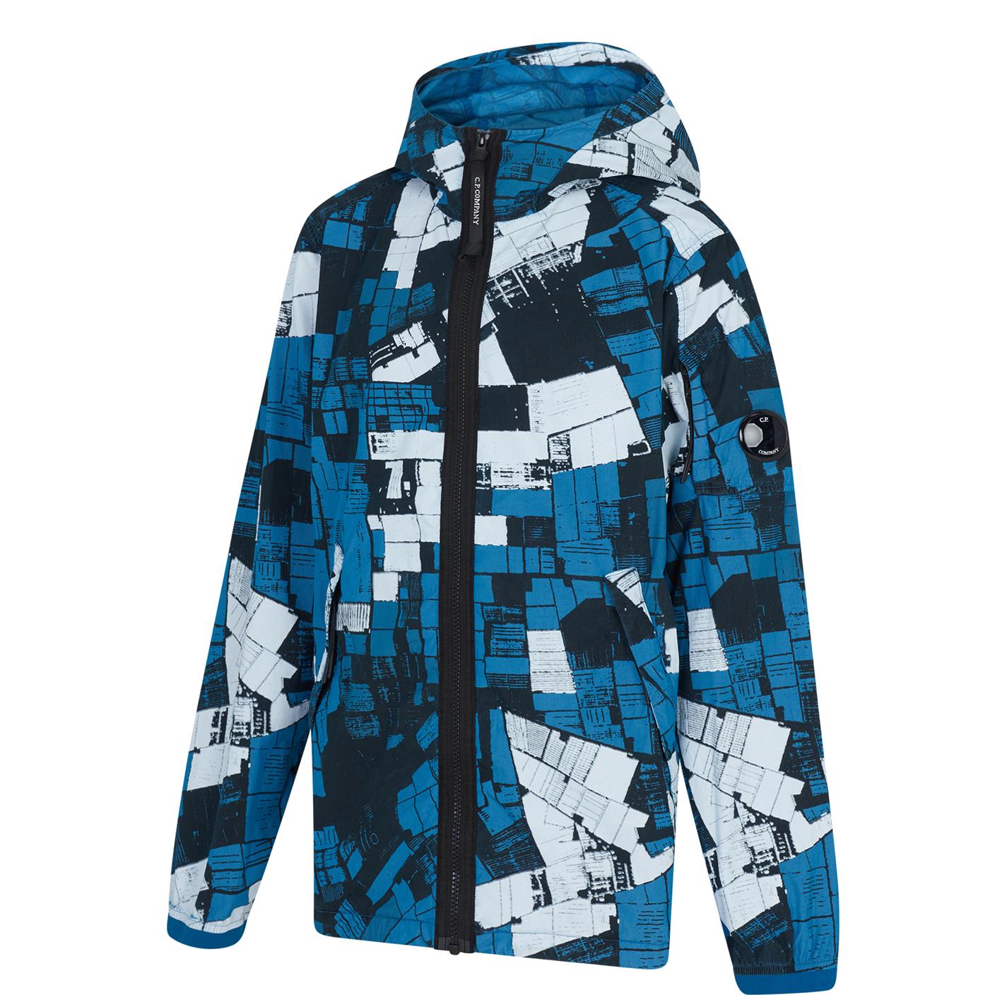 Kids CP Company Fili Mutated Camouflage Jacket - Waterproof Windbreaker for Boys & Girls - Perfect for Outdoor Adventures, Hiking & School