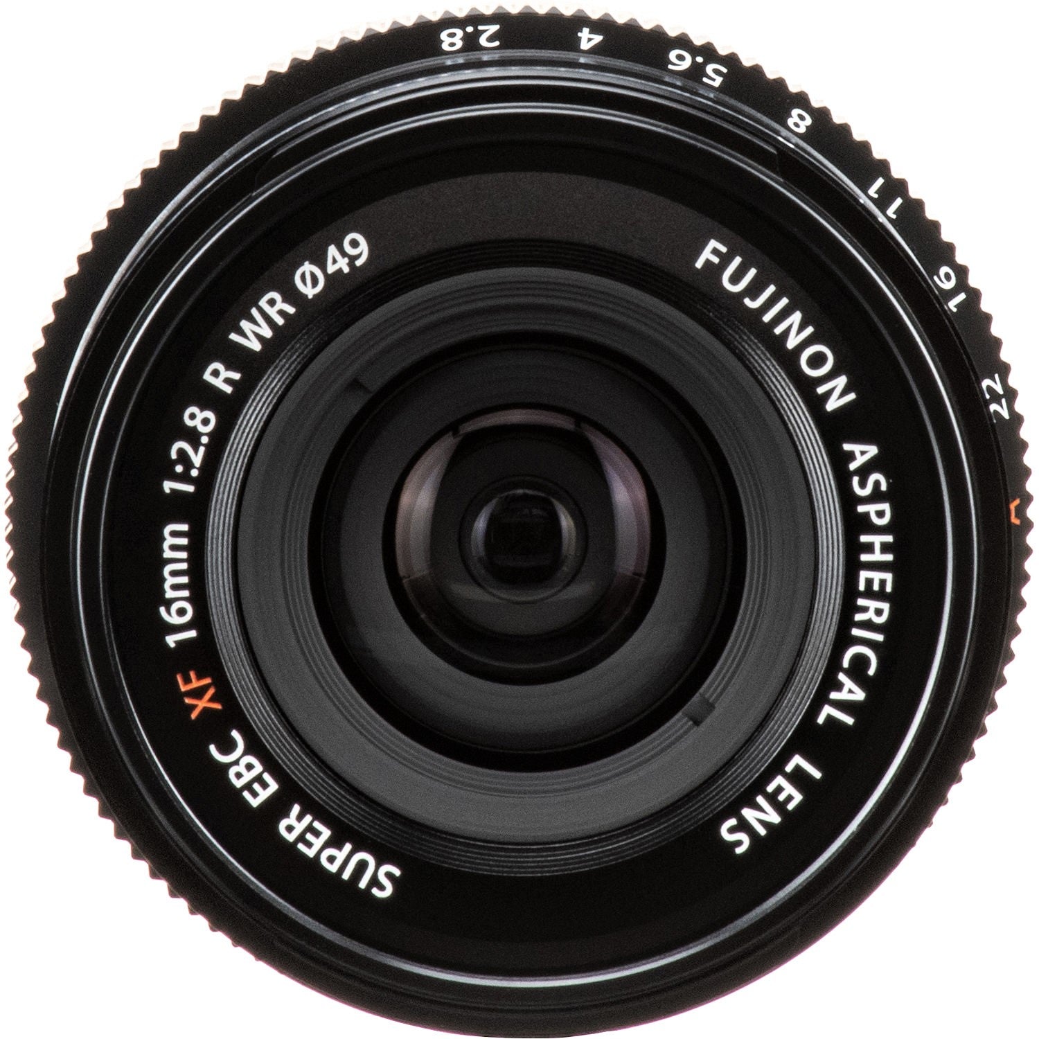 Fujifilm XF 16mm F2.8 R WR Lens - Black & Silver Weather-Resistant Prime Lens for Mirrorless Cameras | Perfect for Street Photography, Travel & Landscape Shots