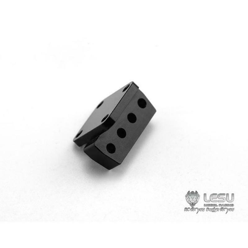 LESU RC Tractor Truck Differential Lock Wire Metal Mount Base for 1/14 Scale DIY Hydraulic Model Cars - Heavy Duty Upgrade Part for Off-Road RC Trucks & Dumpers