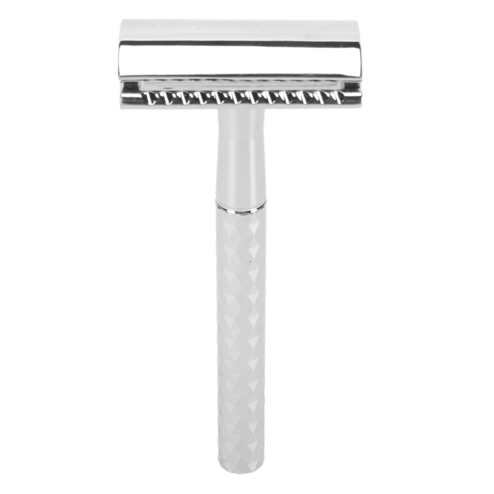 Double Edge Manual Beard Trimmer for Men - Portable Safety Razor with Anti-Slip Grip | Perfect for Travel, Grooming & Home Use