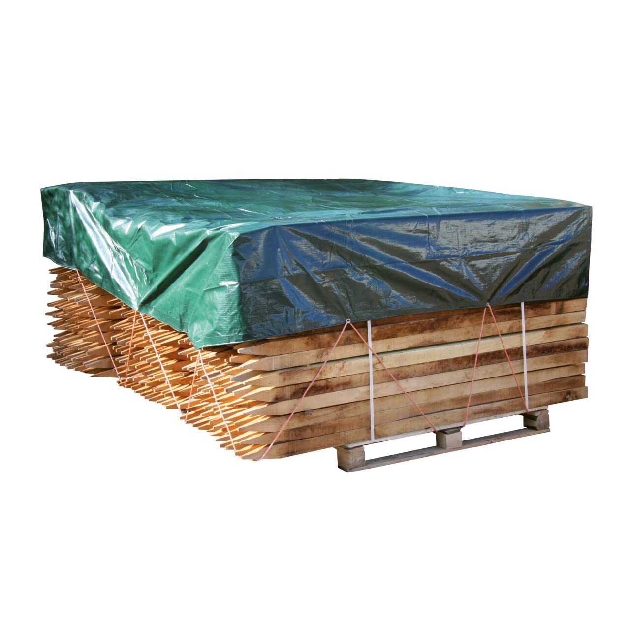 Kerbl PolyGuard 37201 Heavy-Duty Tarpaulin 210 g/m², 3 x 4 Meters - Waterproof & Tear-Resistant Cover for Camping, Construction, and Outdoor Protection