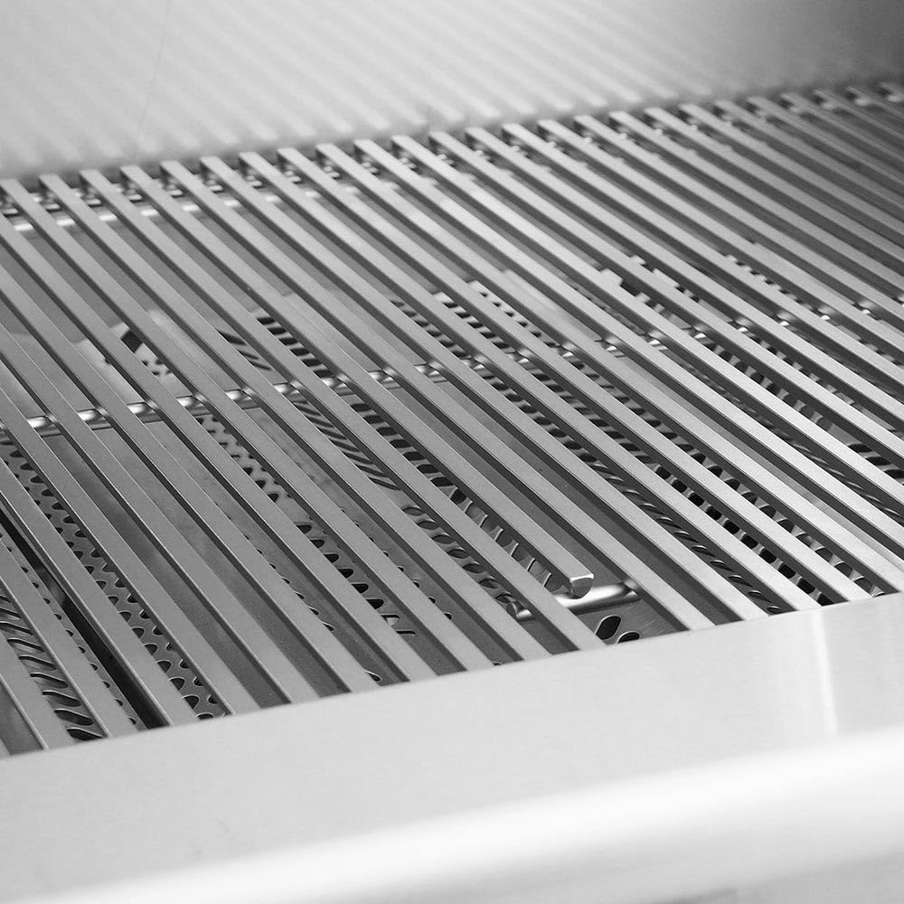 AOG American Outdoor Grill T-Series 36-Inch 3-Burner Built-In Natural Gas Grill with Rapid Fire Ignition - Convertible to Propane, 648 Sq. In. Cooking Area (Model 36NBT-00SP) | Perfect for Backyard BBQs, Patio Parties & Outdoor Cooking