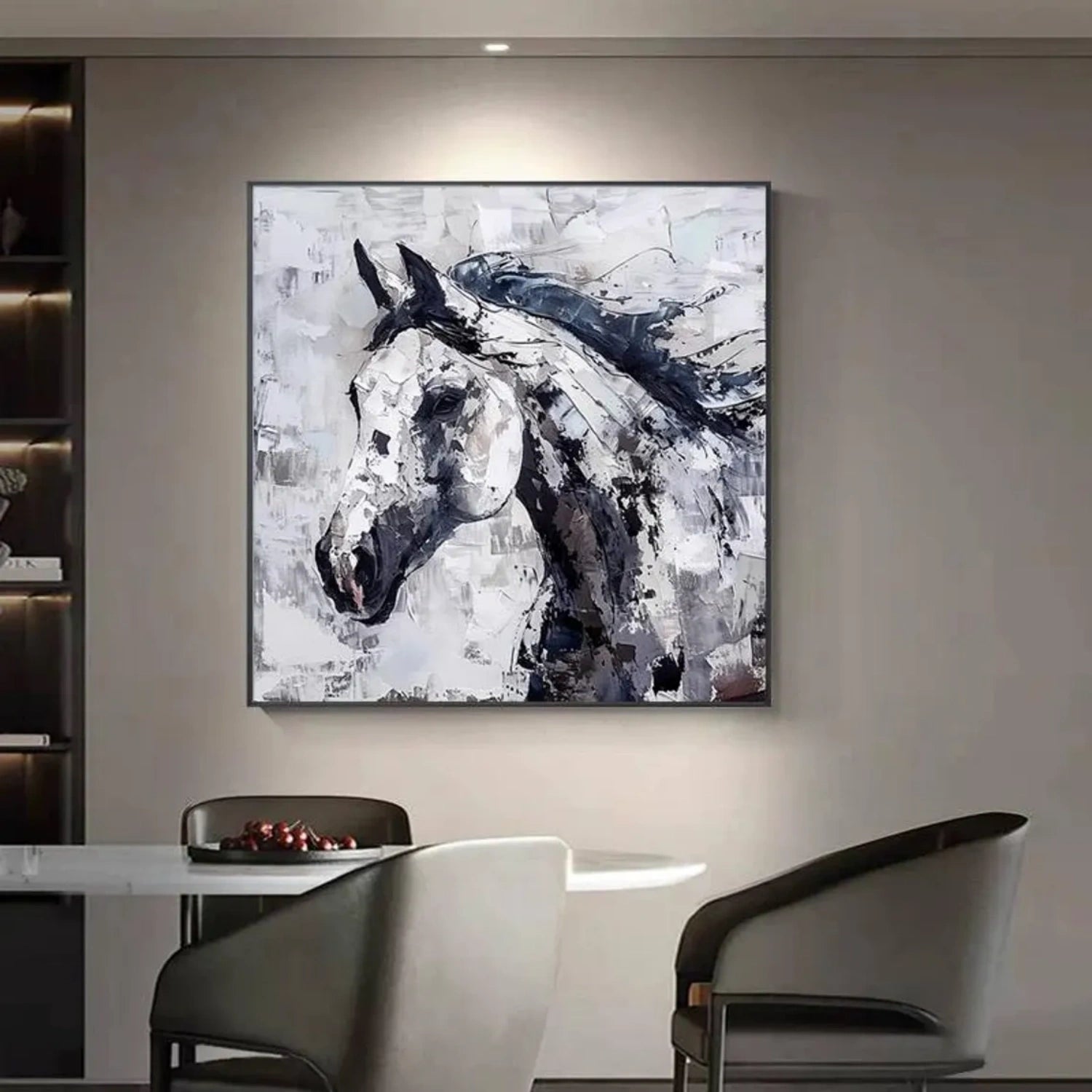 Animal Art Painting #AP119 - Handmade Wildlife Canvas Art for Home & Office Decor | Perfect for Living Room, Bedroom, and Gift Giving