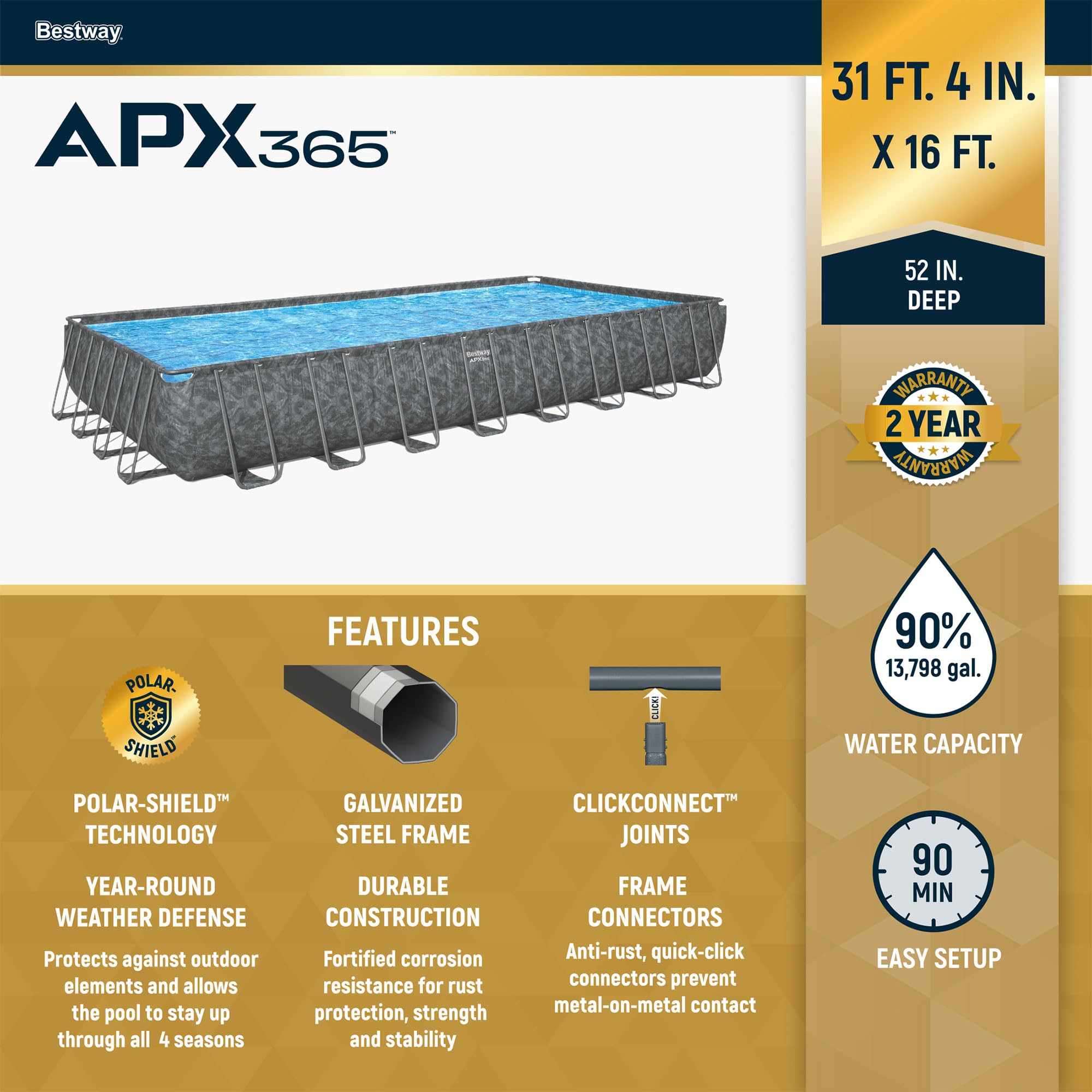 Bestway APX 365 31'4