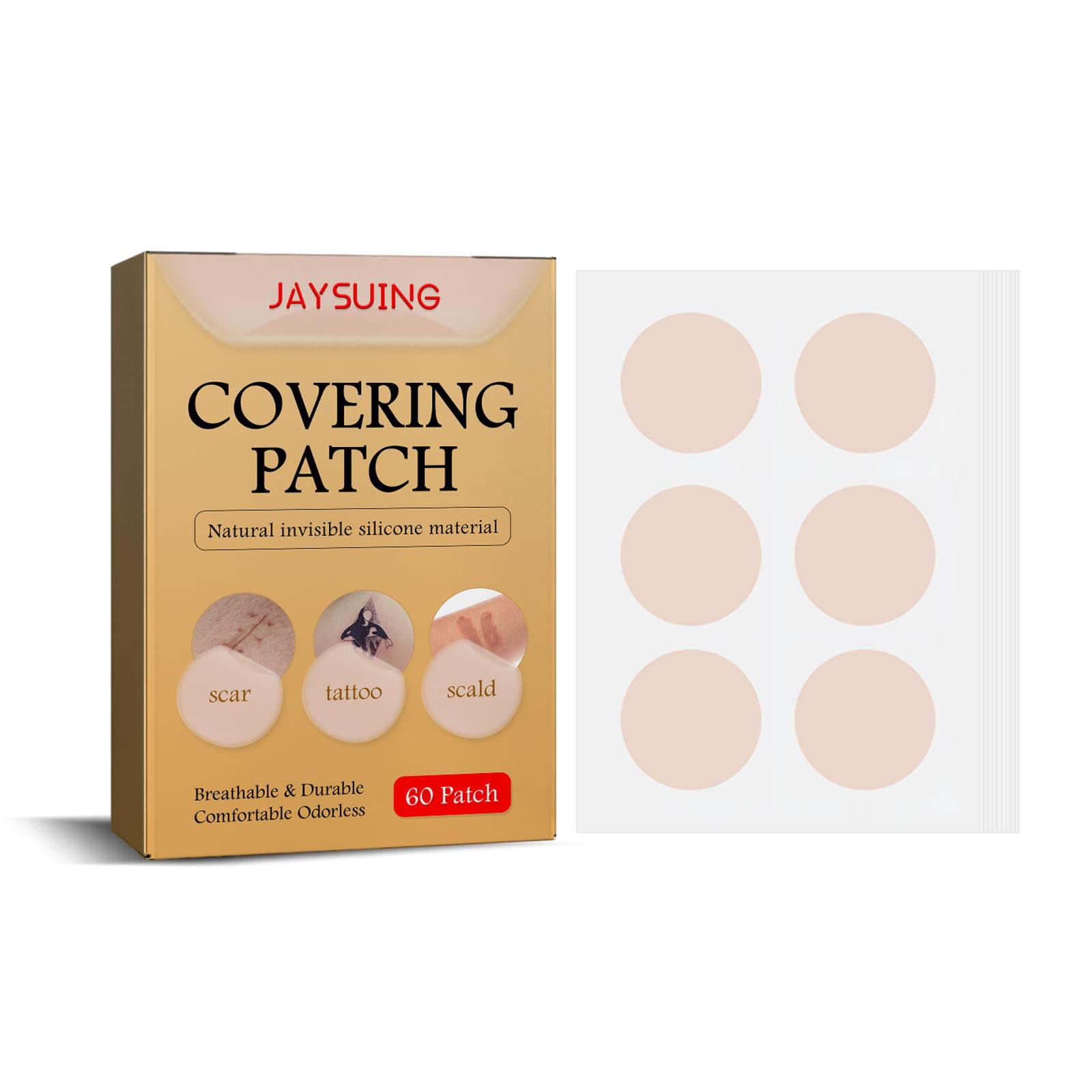 Waterproof Concealer Stickers for Scars & Skin Imperfections - Anti-Friction Cover Up Tape for Face & Body | Perfect for Daily Wear, Sports & Post-Surgery Recovery