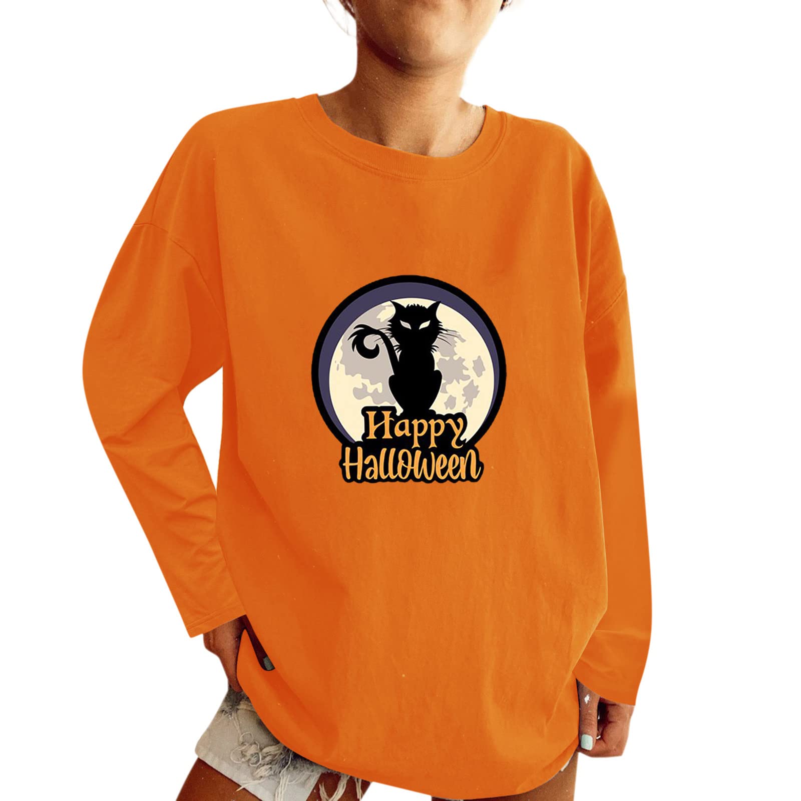 Women's Vintage Hooded Crewneck Sweatshirt - Loose Fit Work Jacket & Band Sweatshirt for Women | Casual Wear, Office Outfit & Street Style Fashion