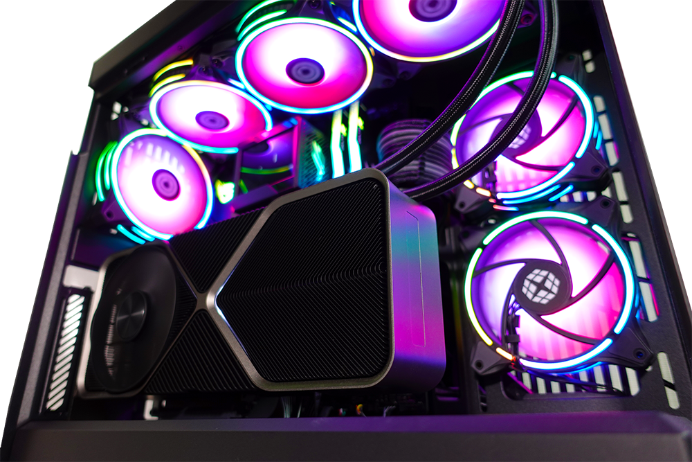 XOTIC PC G6 HYTE Y40 High-Performance Gaming Desktop Computer - Intel Core i9, RTX 4090, 32GB RAM, 2TB SSD - Ultimate Gaming & Streaming Setup for Esports & VR Enthusiasts
