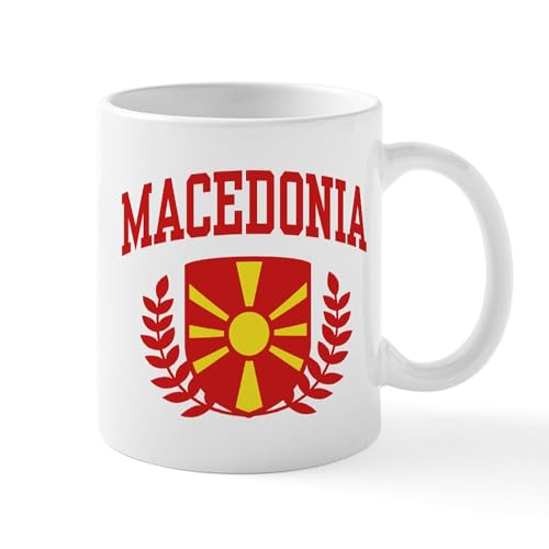 White - Macedonia Mug